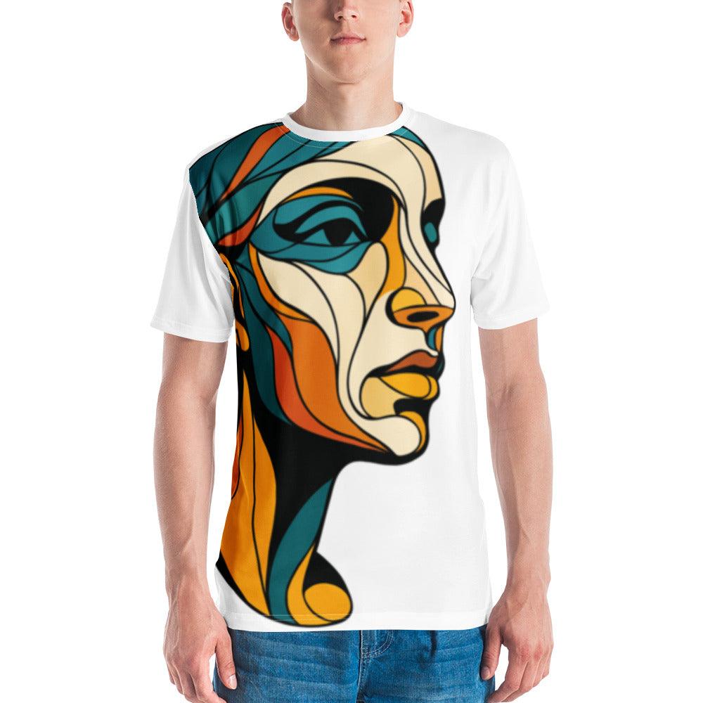 Men's Abstract Portrait Tee - Briadanna