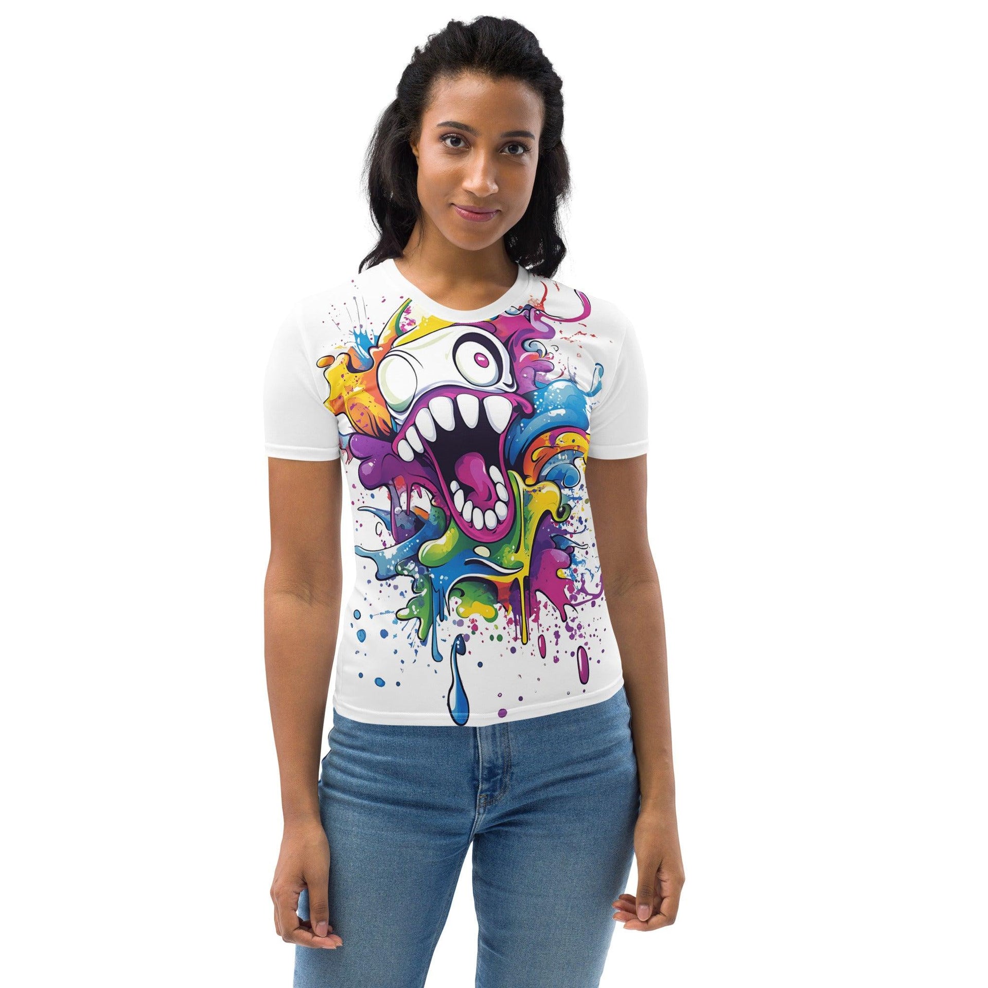 Monster Graphic Women's Tee - Briadanna