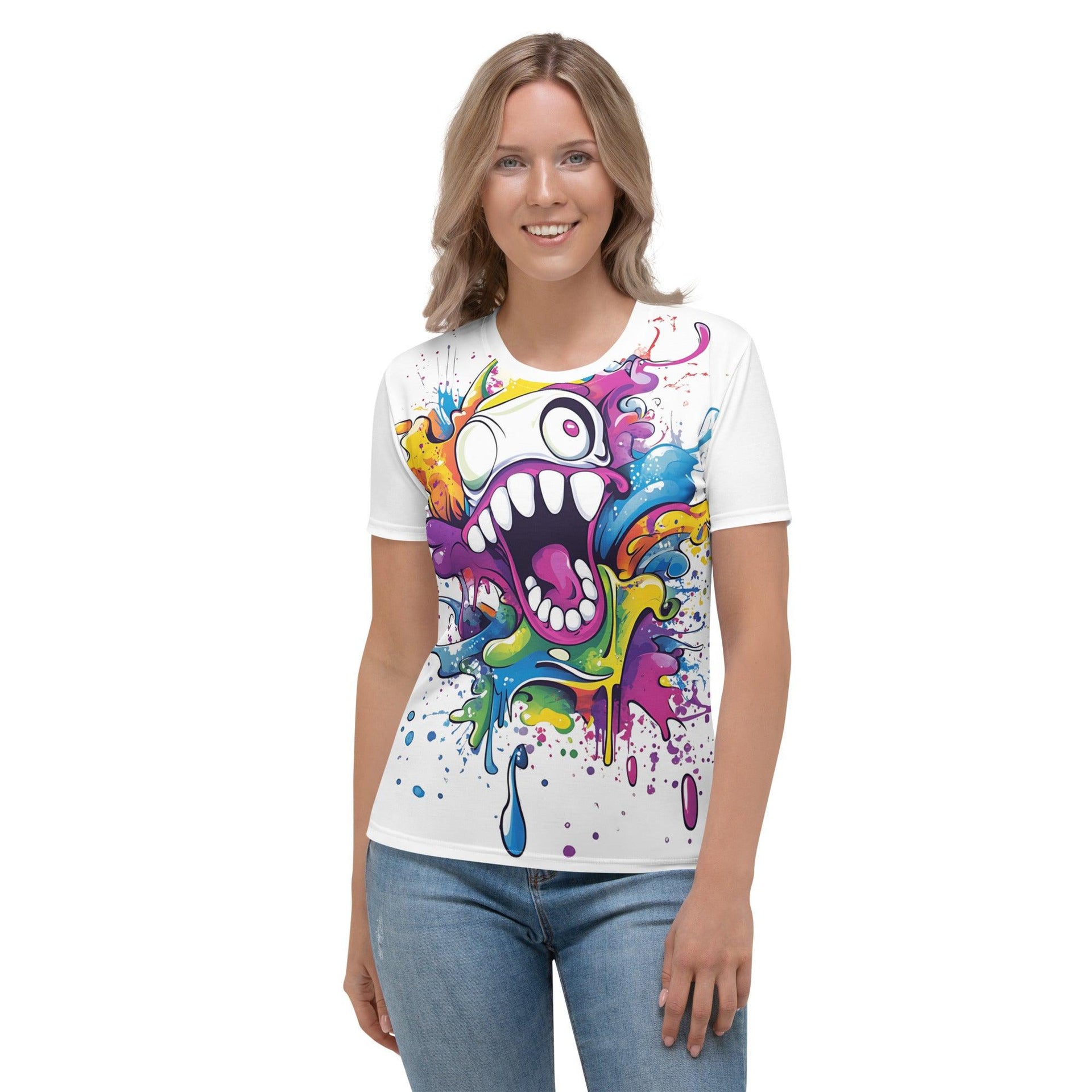 Monster Graphic Women's Tee - Briadanna