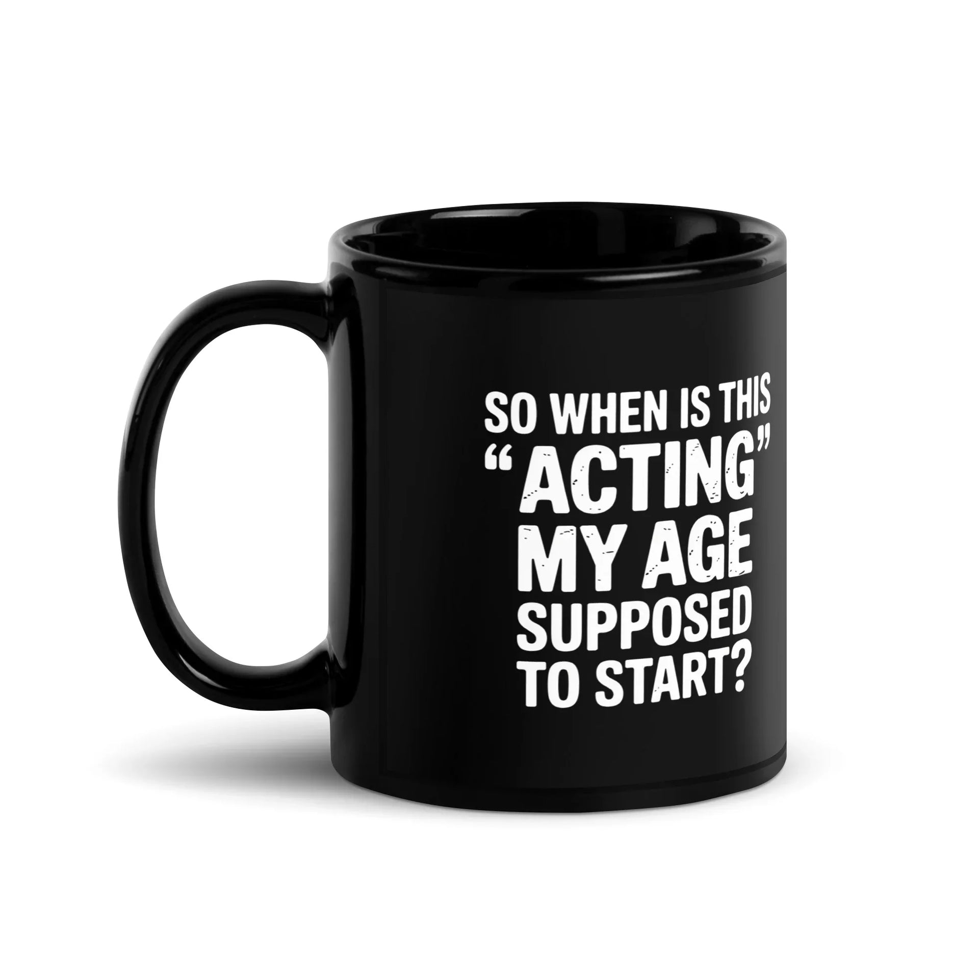 Black Glossy Mug - Briadanna