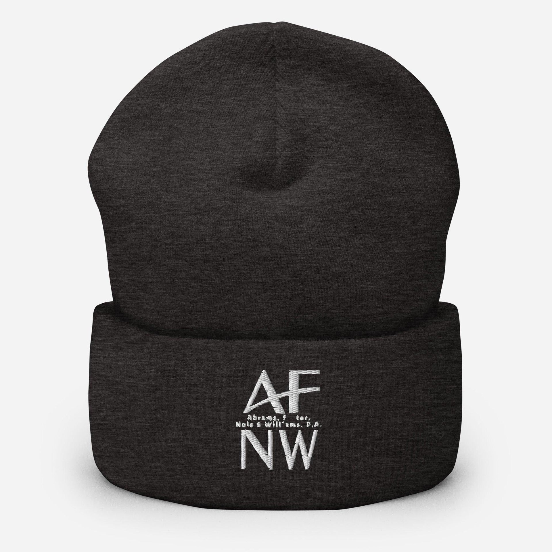 Embroidered Cuffed Beanie - I - Briadanna