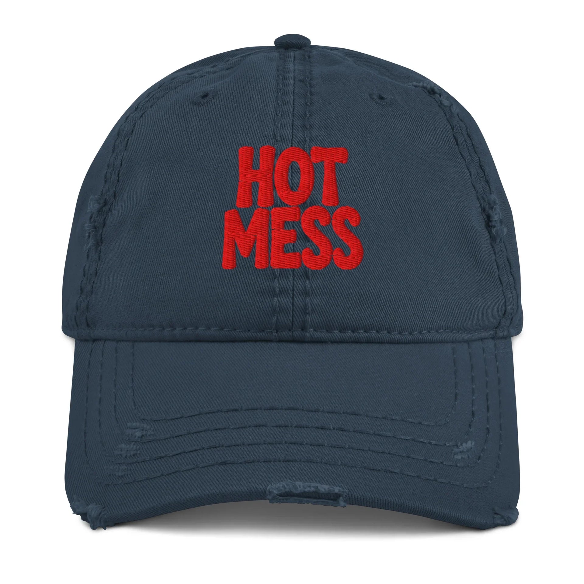 'Hot Mess' Distressed Cap - Briadanna
