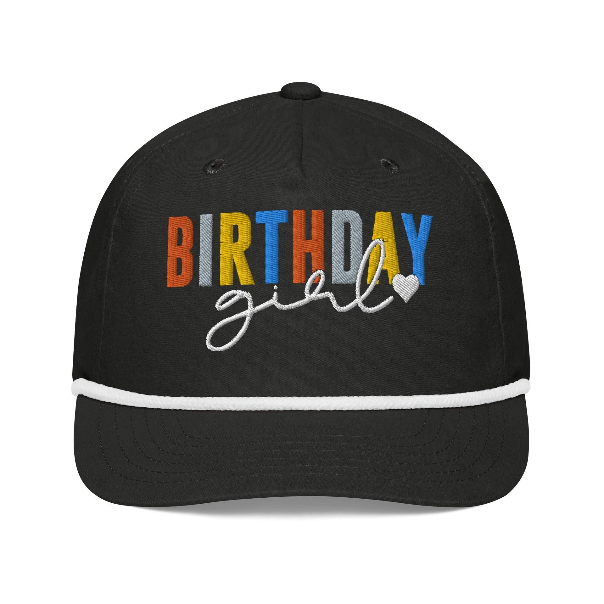 "Birthday Girl" Golf Rope Cap - Briadanna