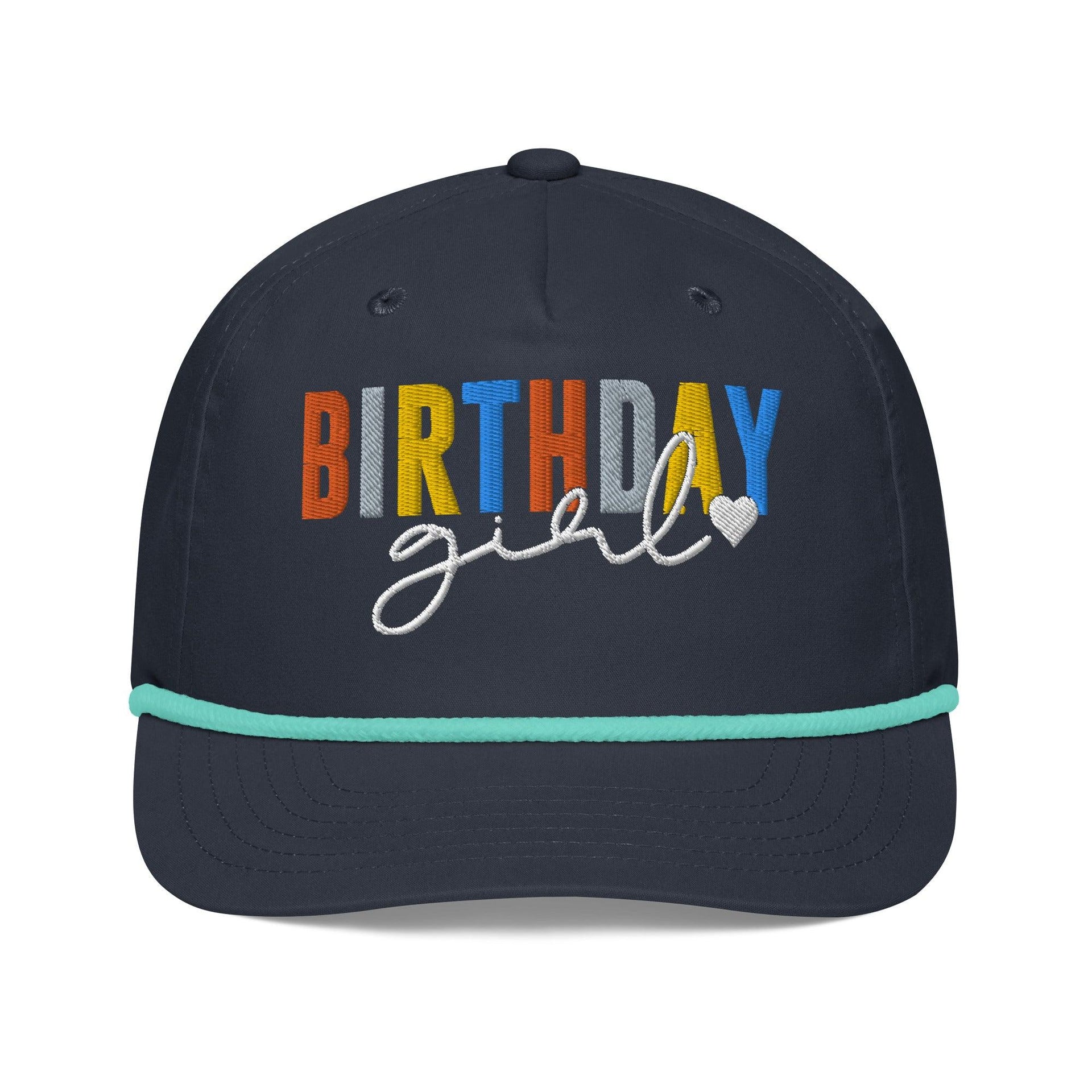 "Birthday Girl" Golf Rope Cap - Briadanna