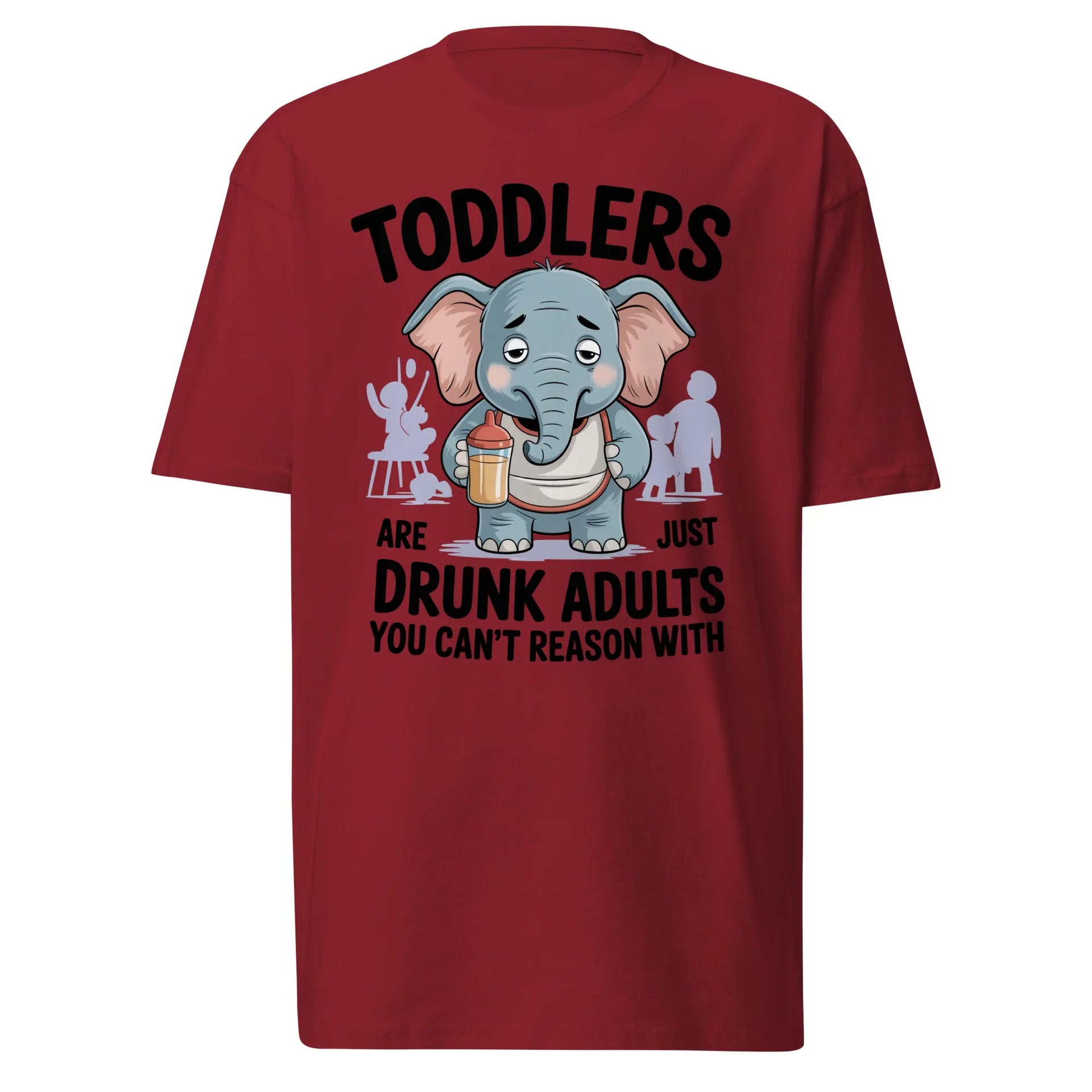 Funny Elephant Tee for Parents - Briadanna