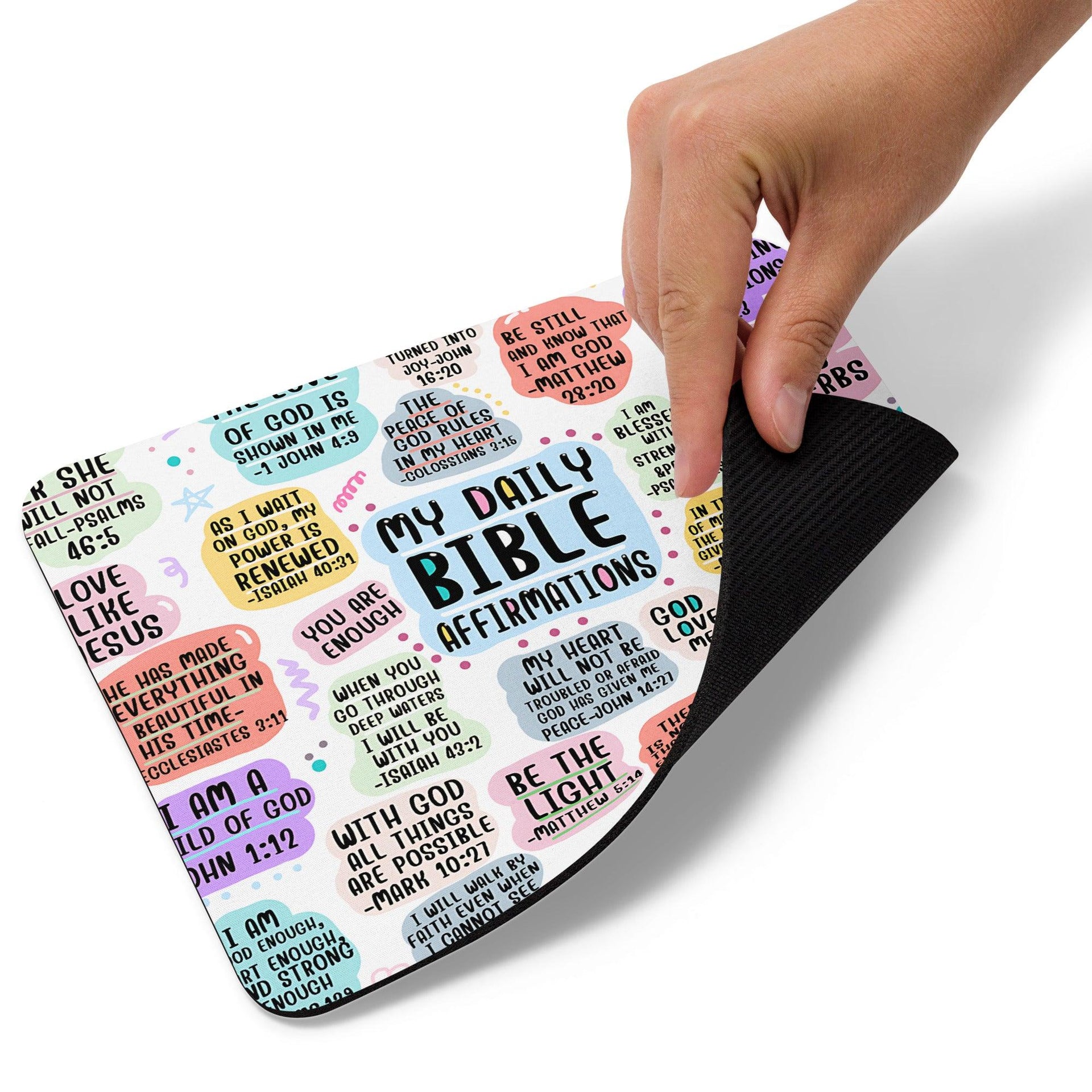 Inspirational Bible Verse Mouse Pad - Briadanna