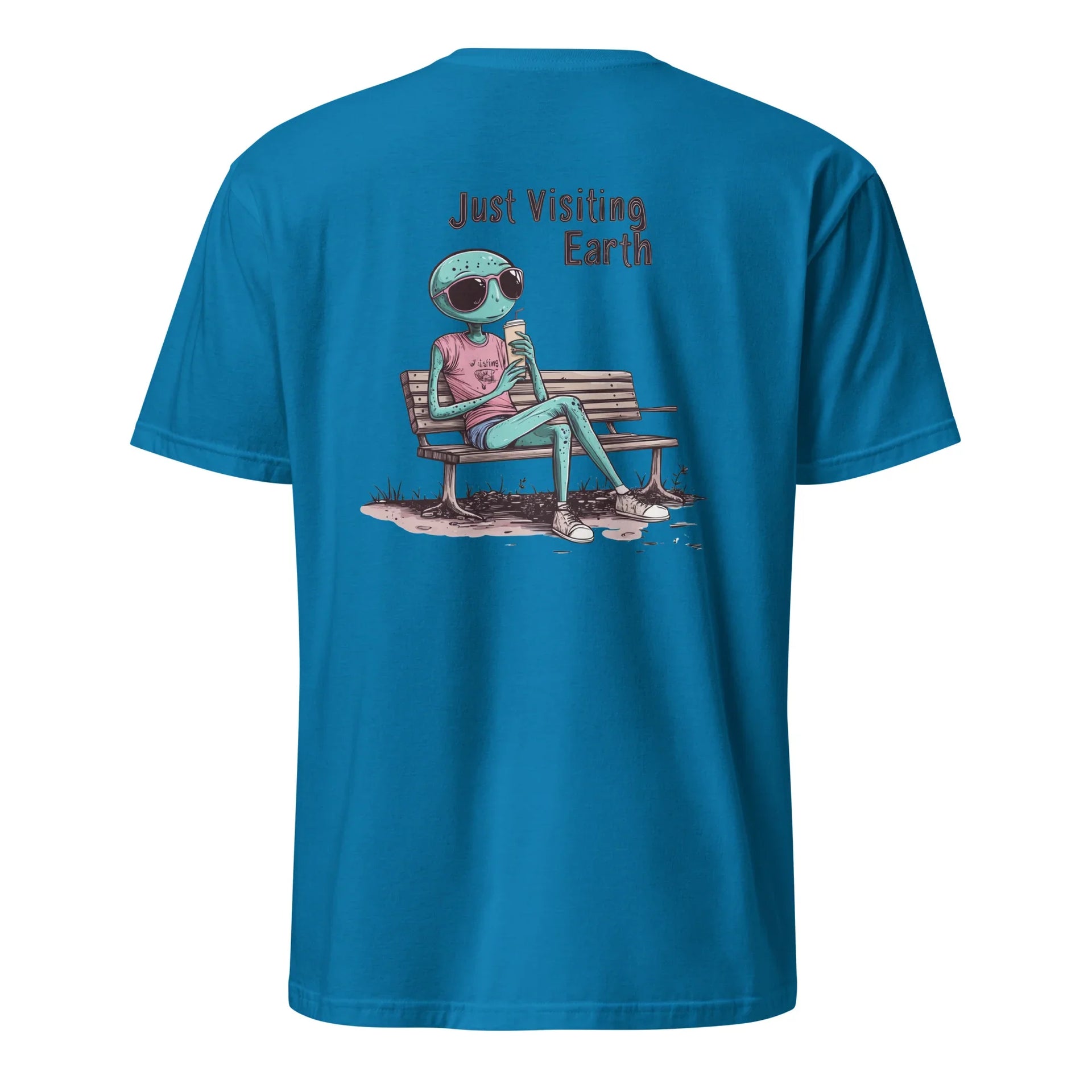 Alien 'Just Visiting Earth' Tee - Briadanna