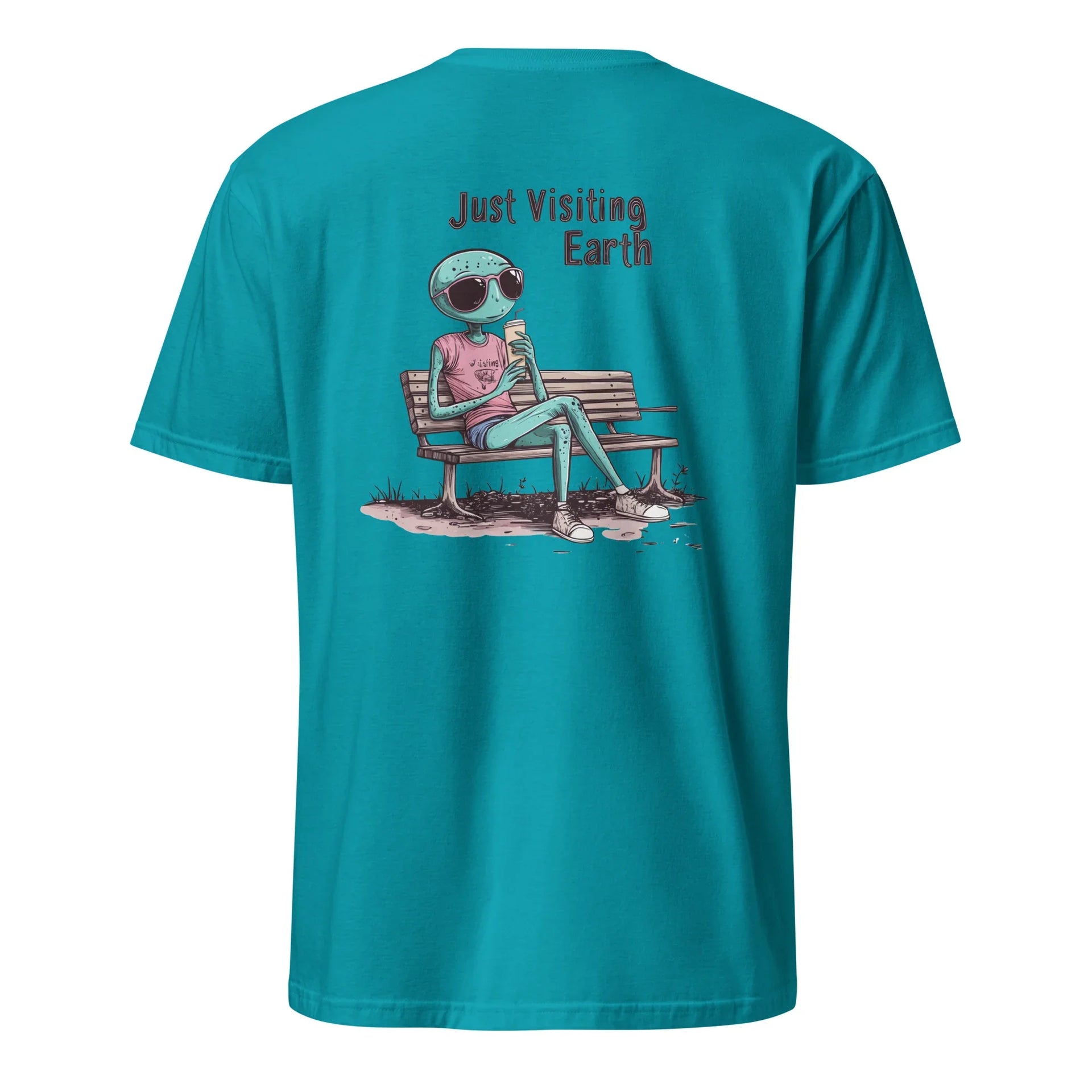 Alien 'Just Visiting Earth' Tee - Briadanna