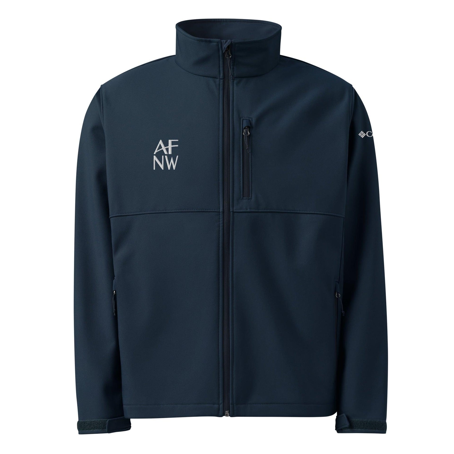 Embroidered Columbia Soft Shell Jacket - I - Briadanna
