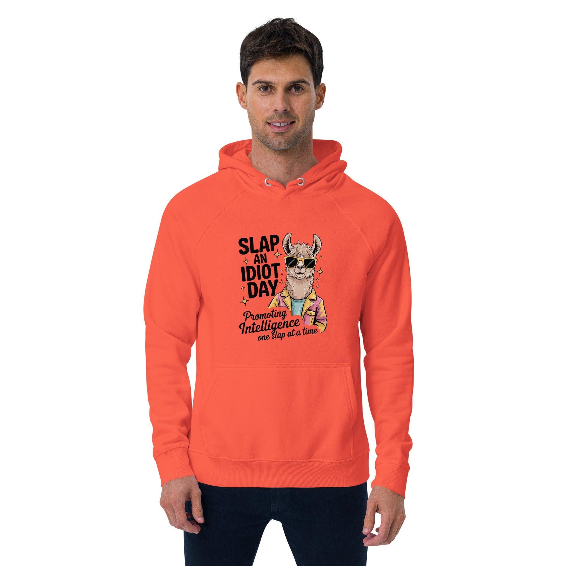 Funny Unisex Eco Raglan Hoodie - Briadanna