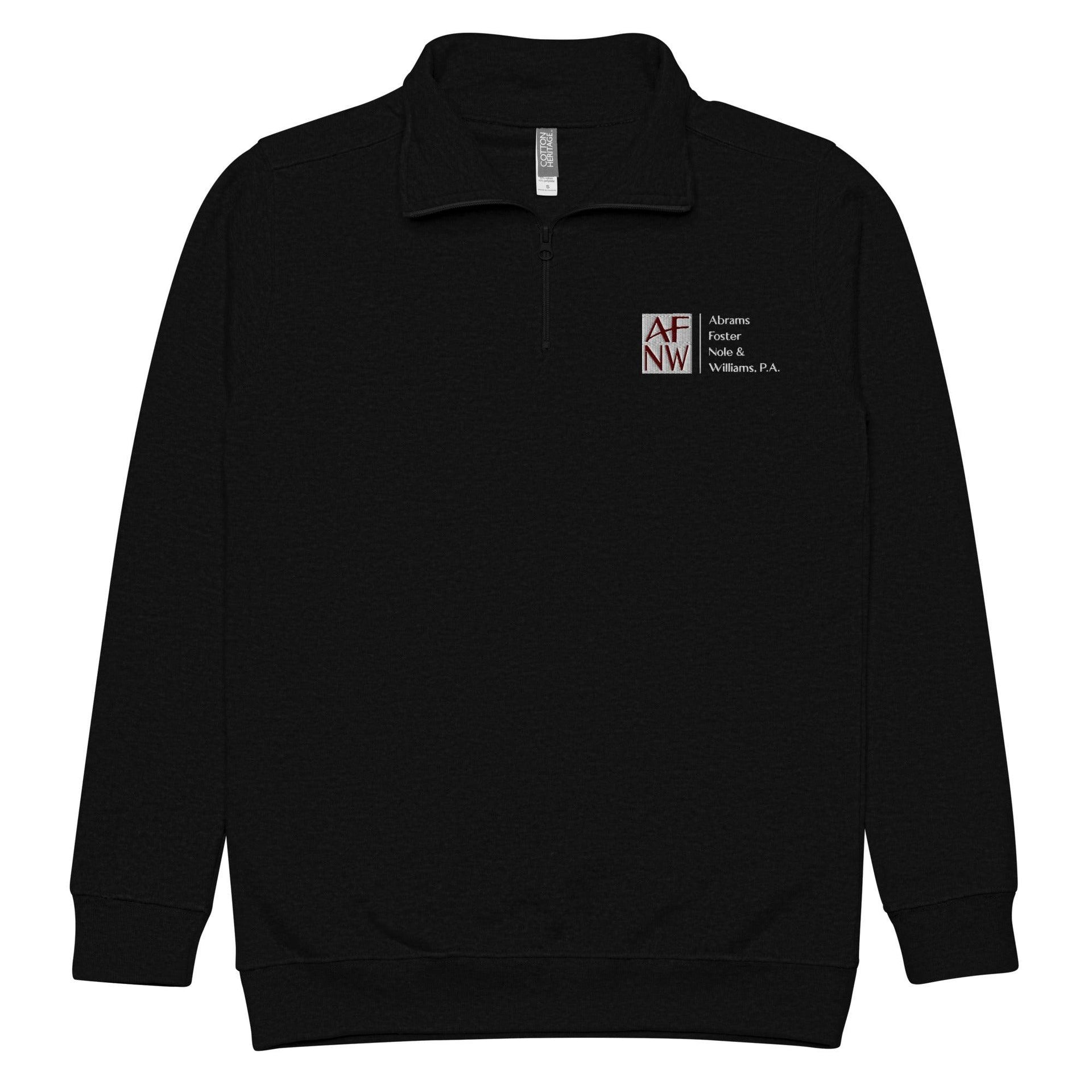 Embroidered Unisex Fleece Pullover - I - Briadanna