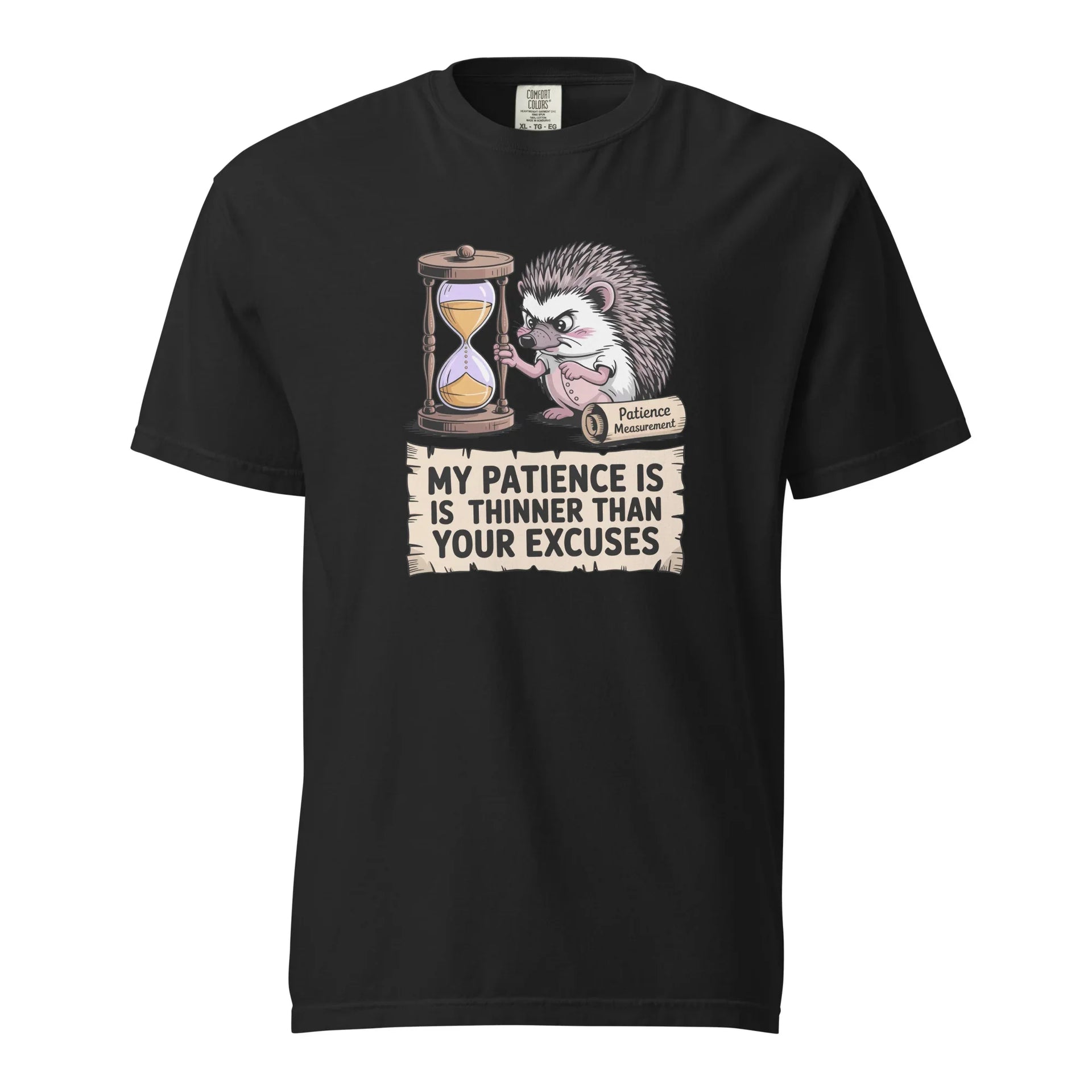 Cute Hedgehog Patience Tee - Briadanna