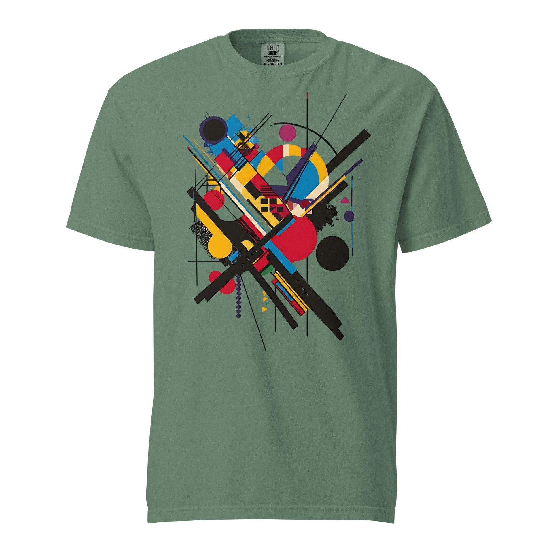 Vibrant Geometric Art Unisex T-Shirt - Briadanna