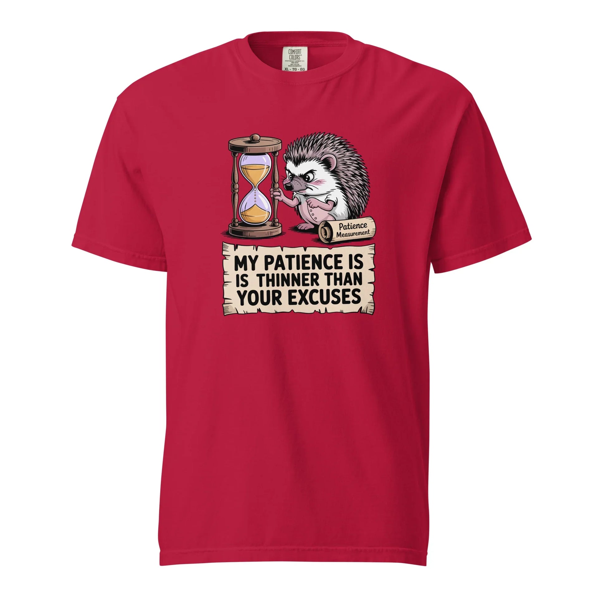 Cute Hedgehog Patience Tee - Briadanna