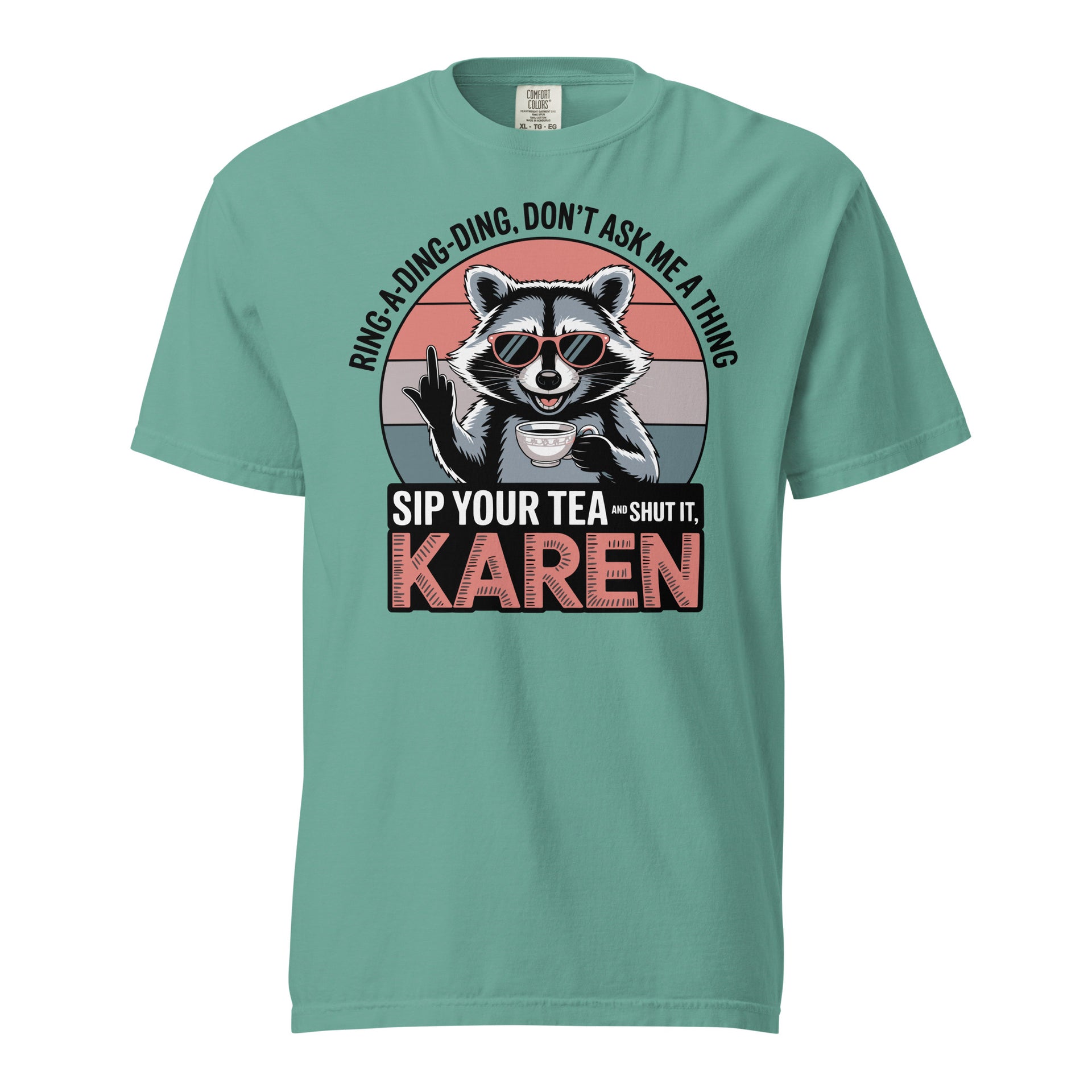 Unisex garment - dyed heavyweight t-shirt - Briadanna