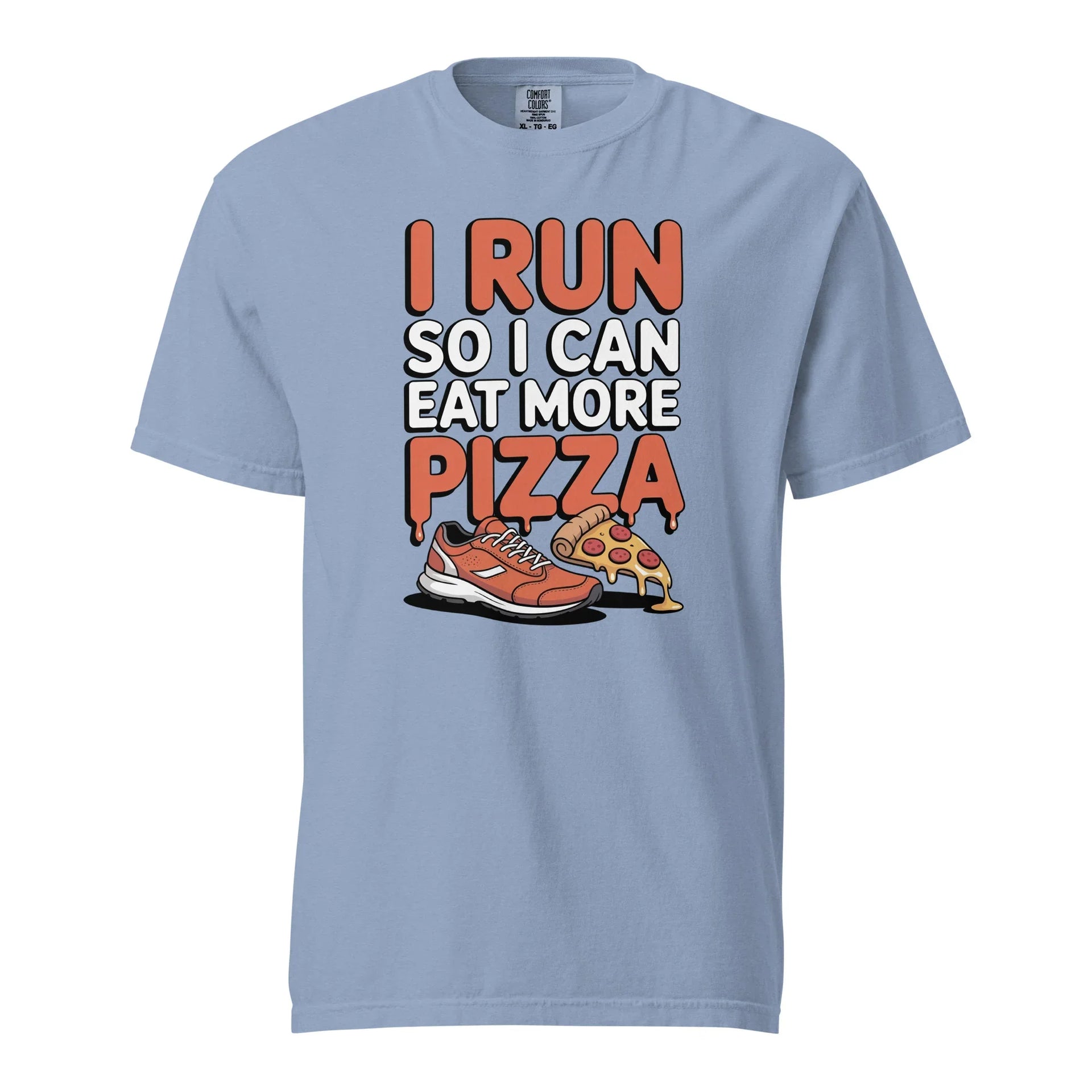 Funny Unisex Pizza Runner T-Shirt - Briadanna