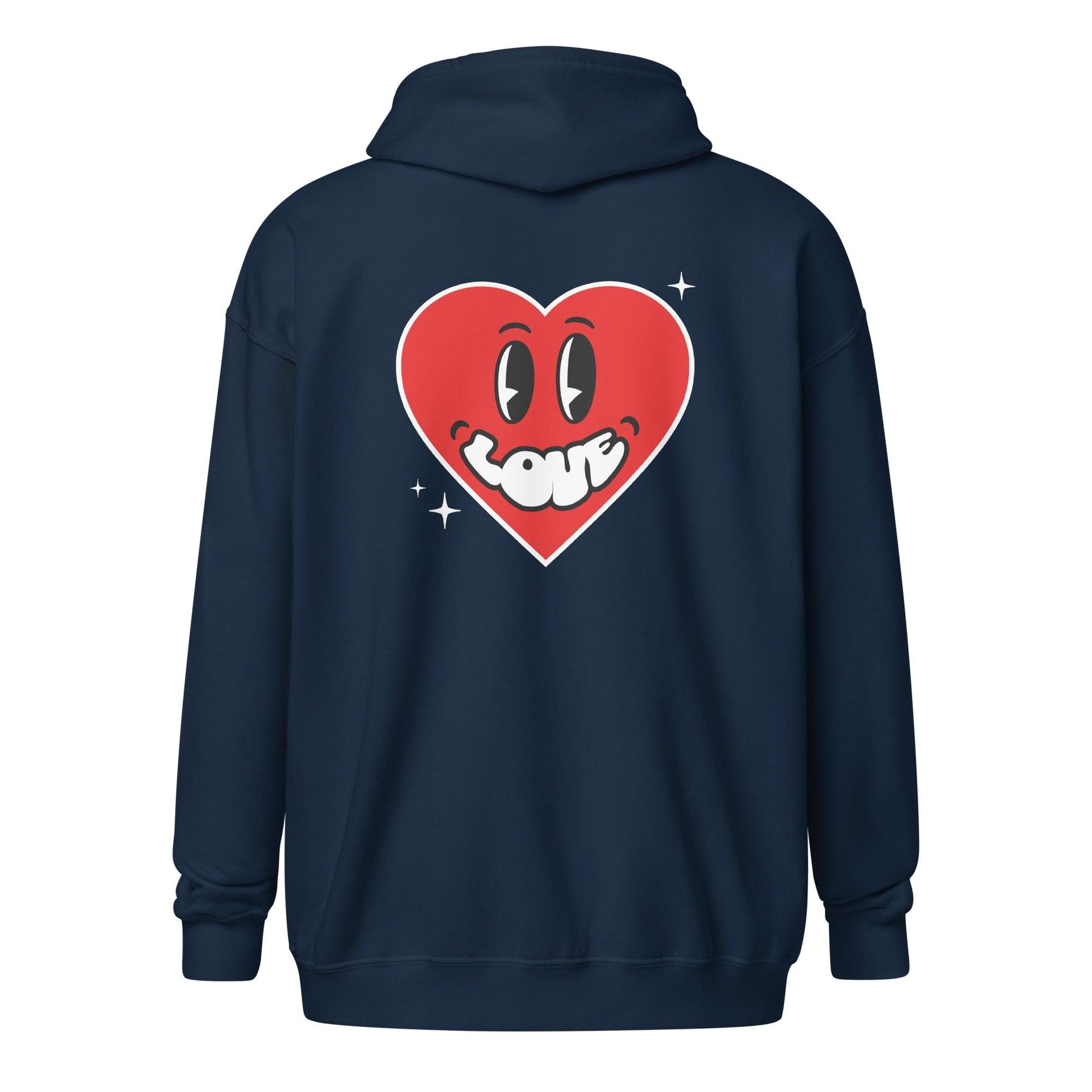 Unisex heavy blend zip hoodie - Briadanna