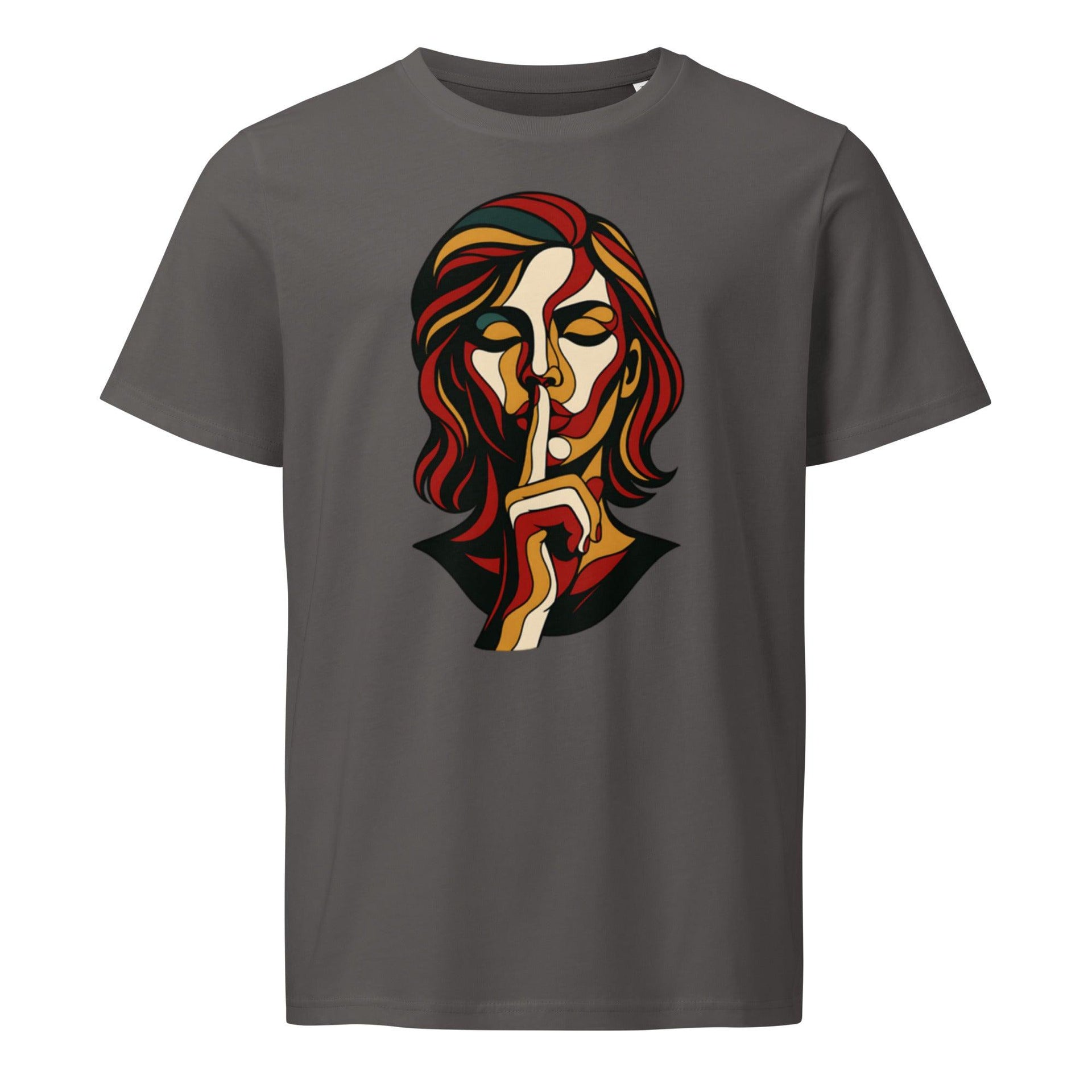 Artistic Shhh Unisex T-Shirt - Briadanna
