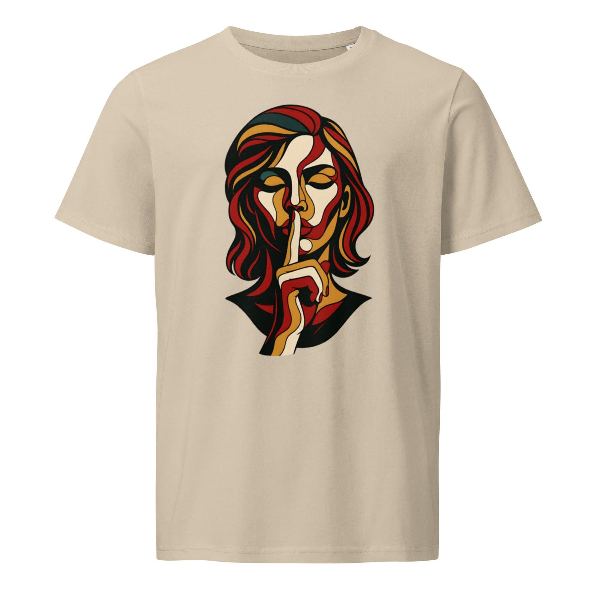 Artistic Shhh Unisex T-Shirt - Briadanna
