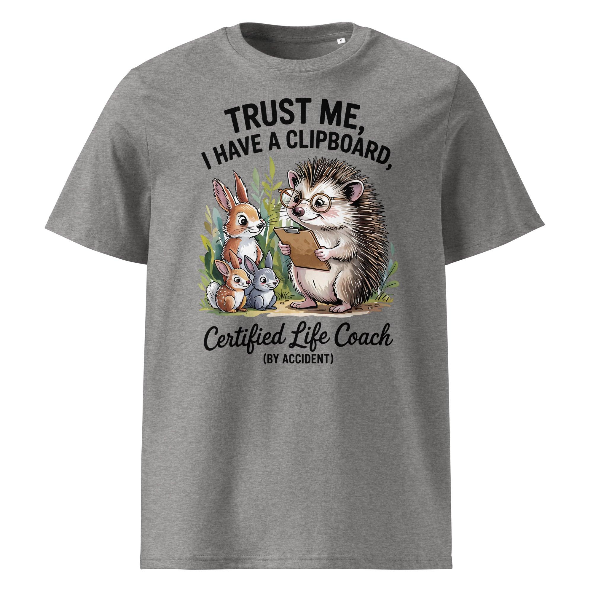 Funny Hedgehog Life Coach Tee - Briadanna