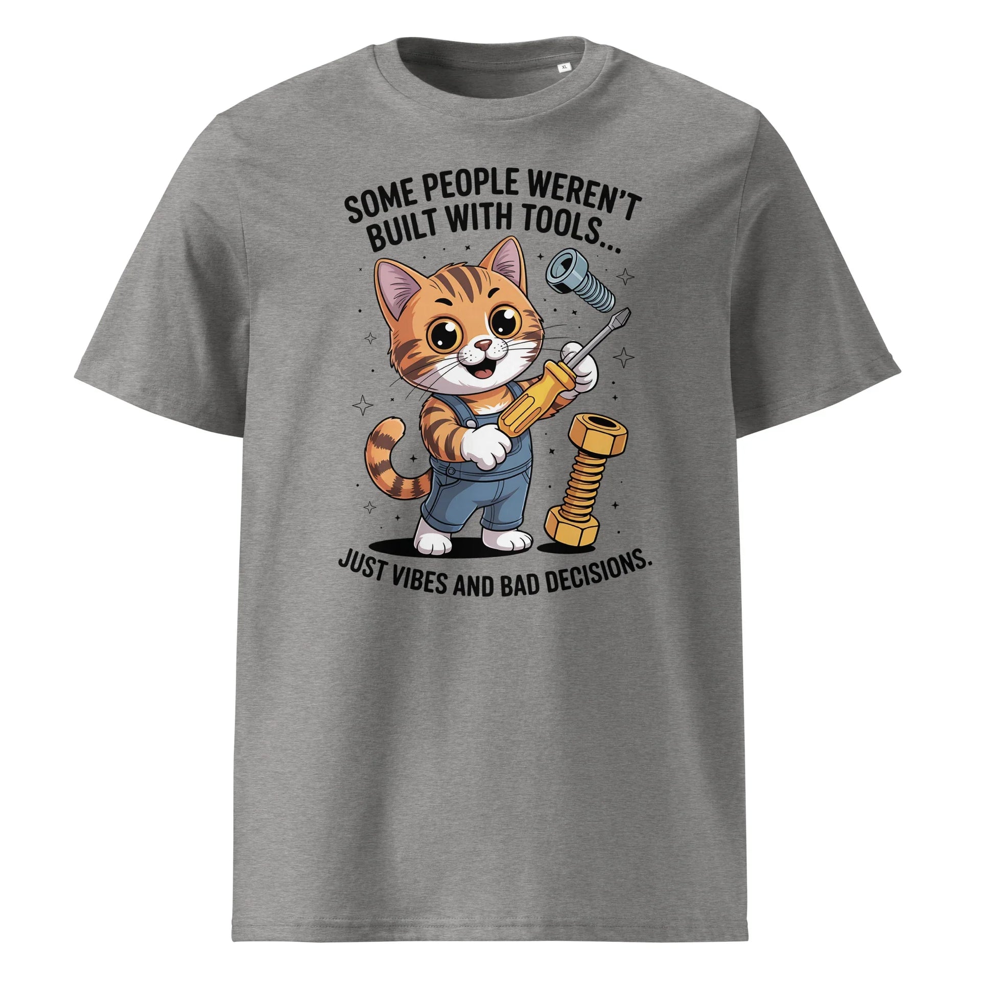 Cute Cat Missing Tools Tee - Briadanna