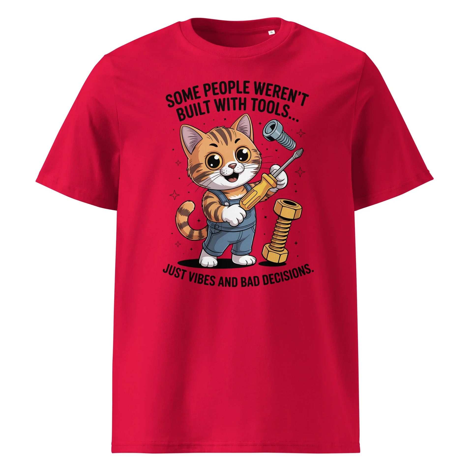 Cute Cat Missing Tools Tee - Briadanna