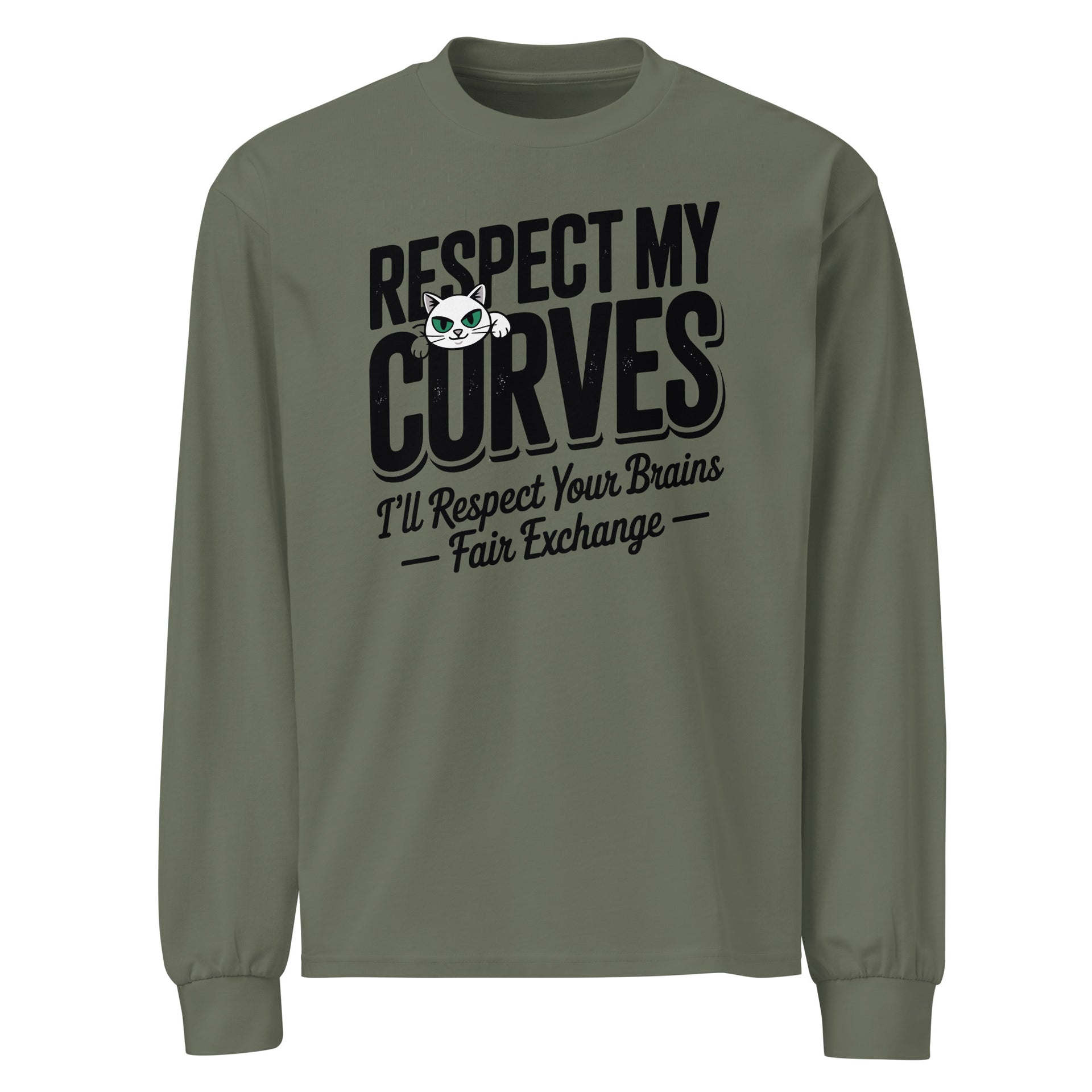 Premium heavyweight long sleeve shirt - Briadanna