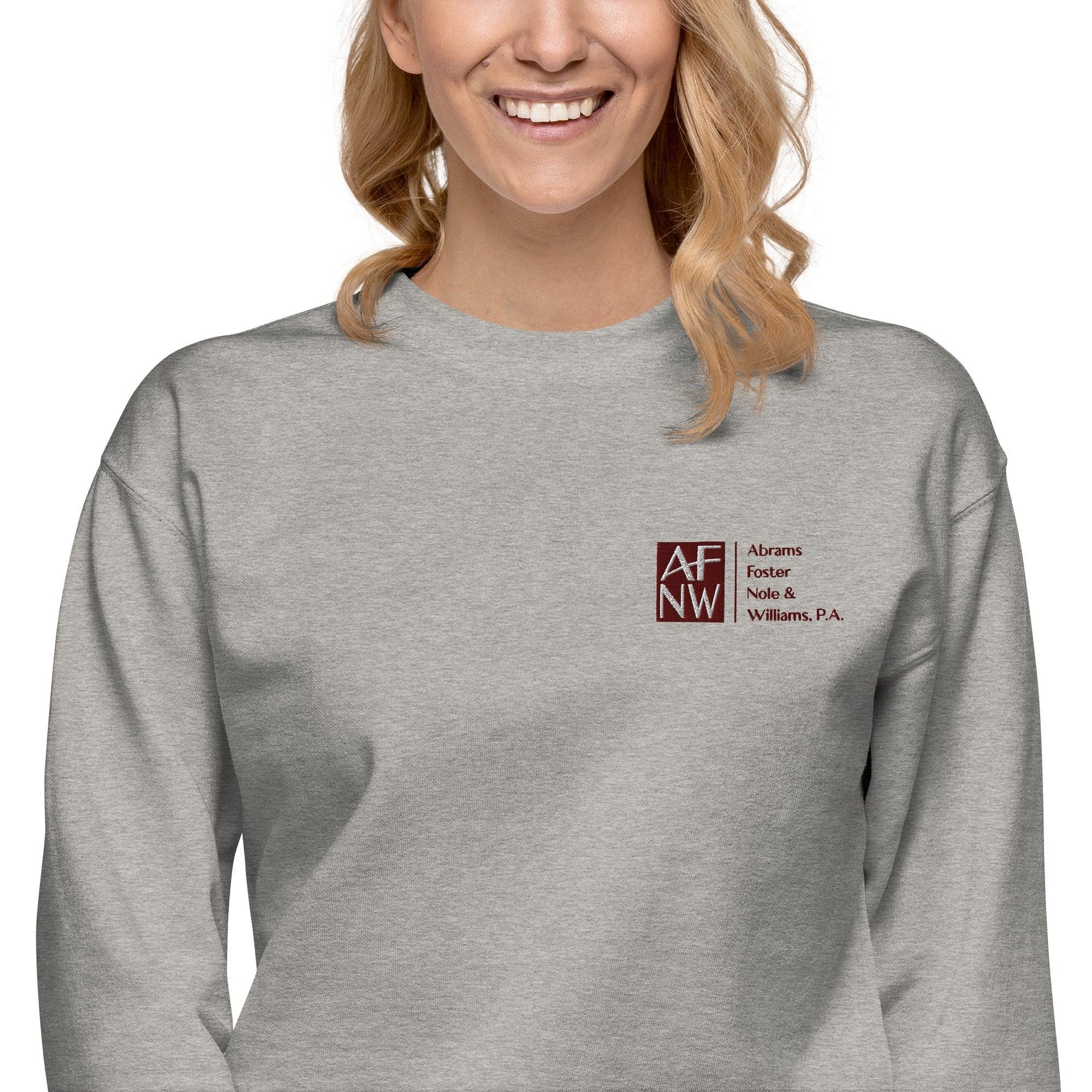 Embroidered AFNW Unisex Premium Sweatshirt - Briadanna