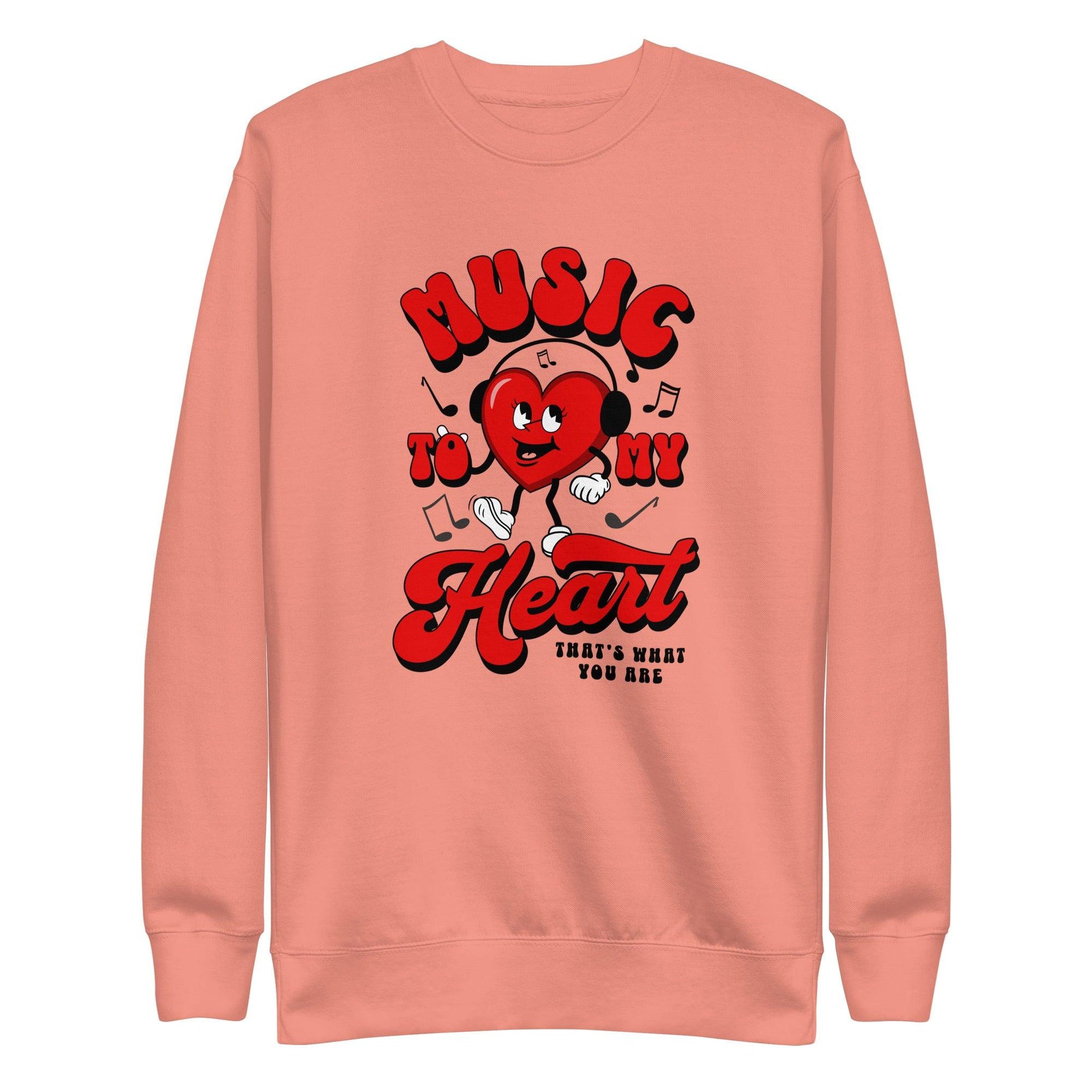 "Music To My Heart" Sweatshirt - Briadanna