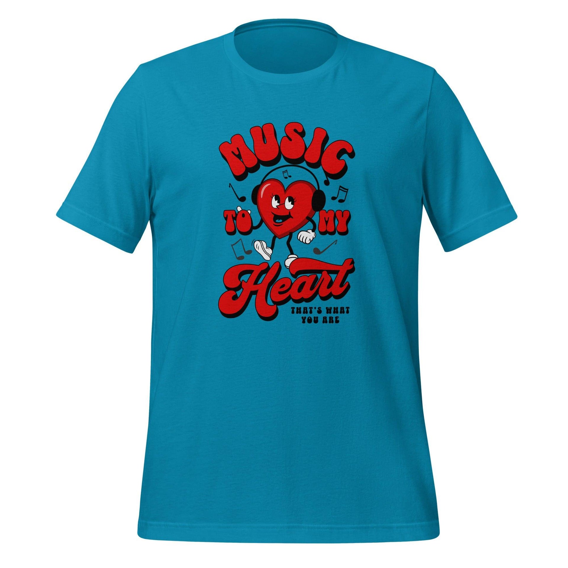 "Music To My Heart" Unisex T-Shirt - Briadanna