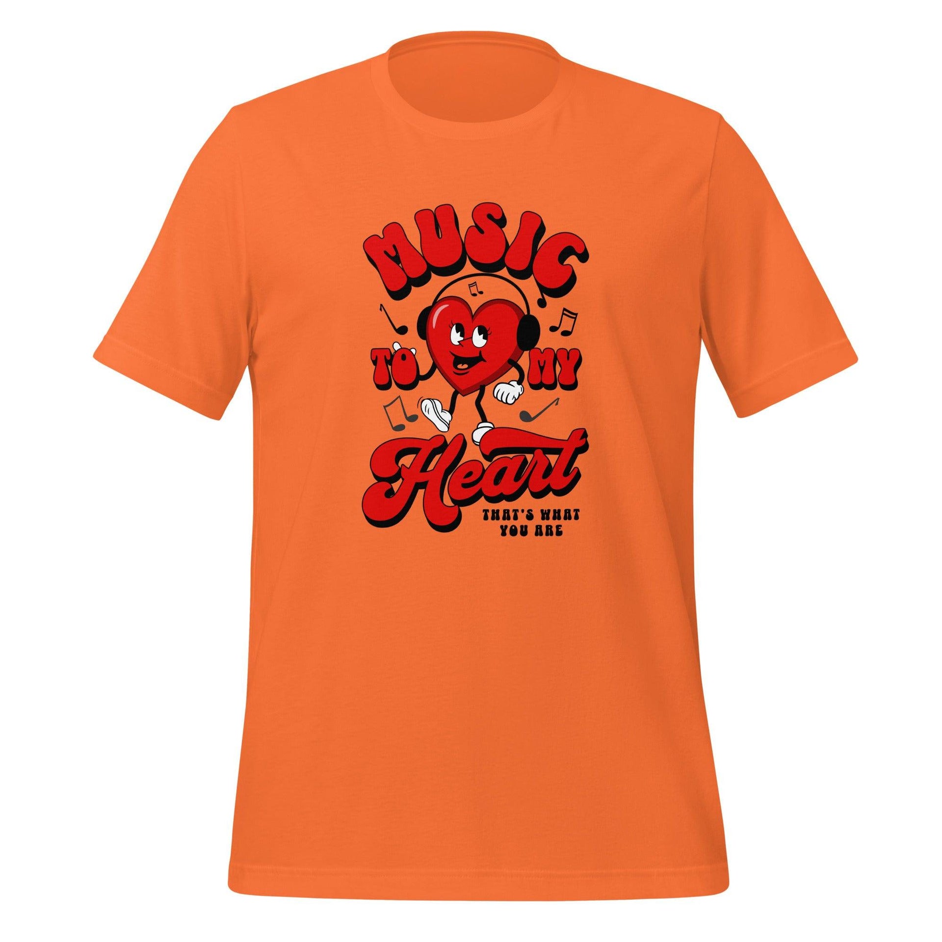 "Music To My Heart" Unisex T-Shirt - Briadanna