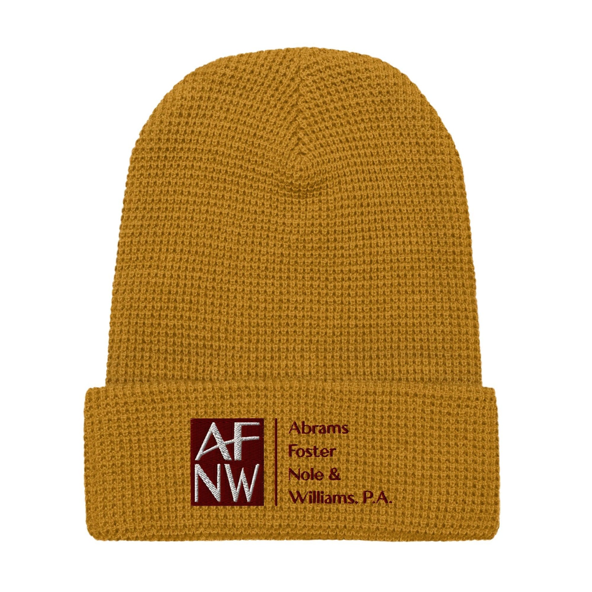 Embroidered Waffle Beanie - Briadanna