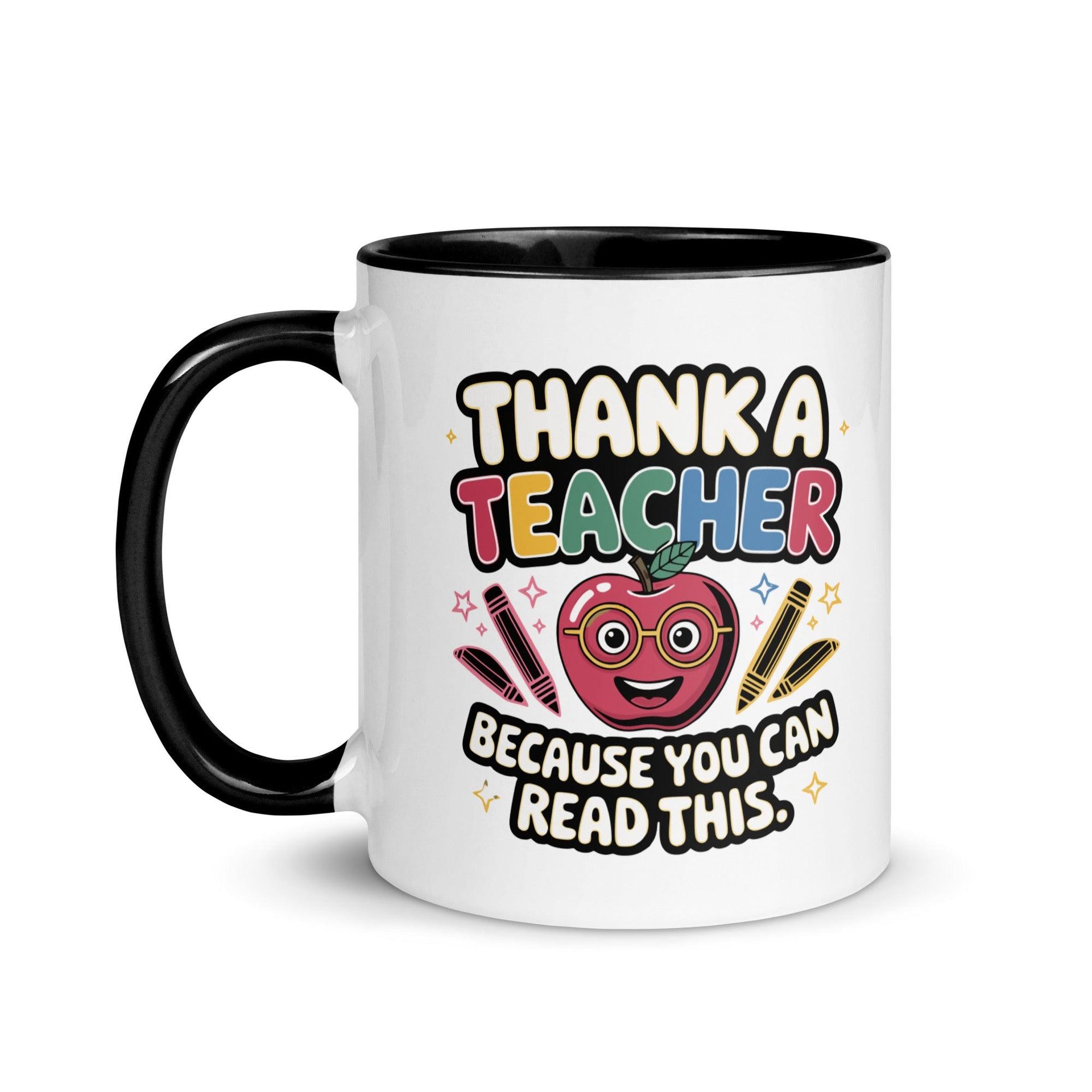 Thank a Teacher Coffee Mug - Briadanna
