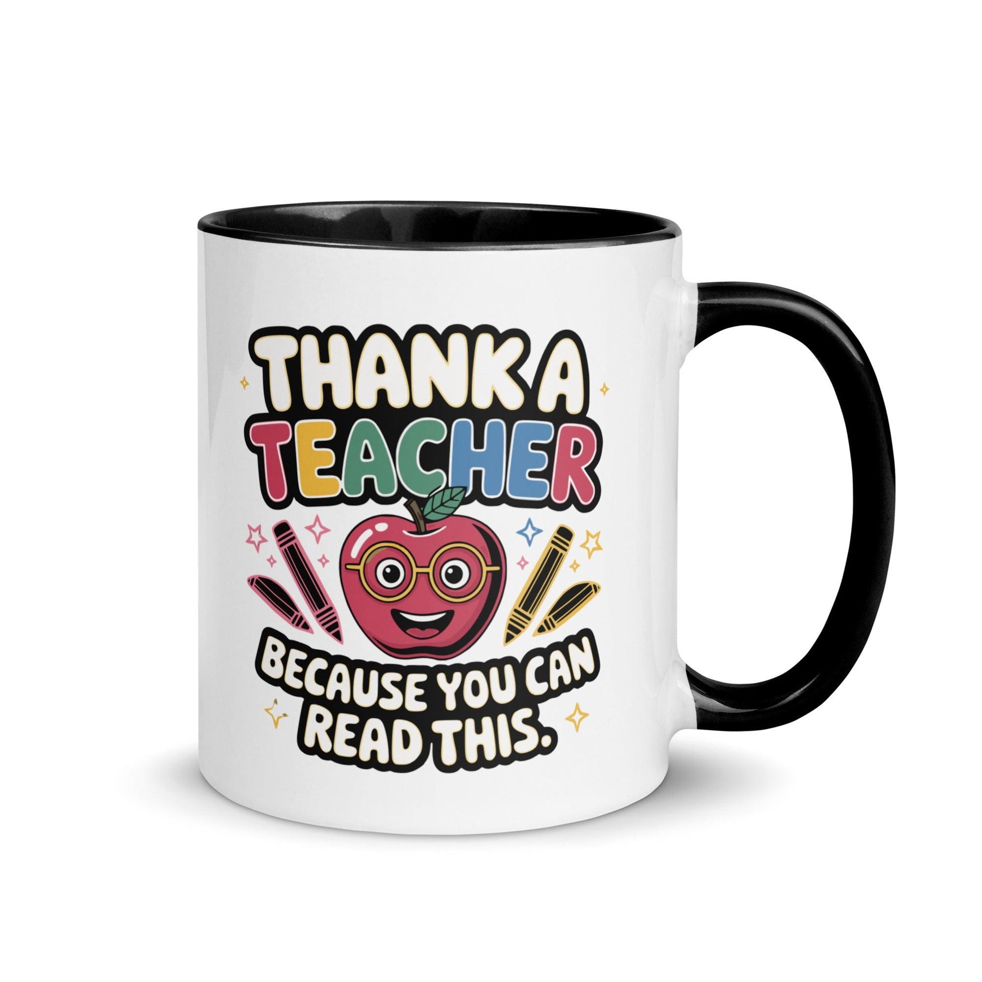 Thank a Teacher Coffee Mug - Briadanna