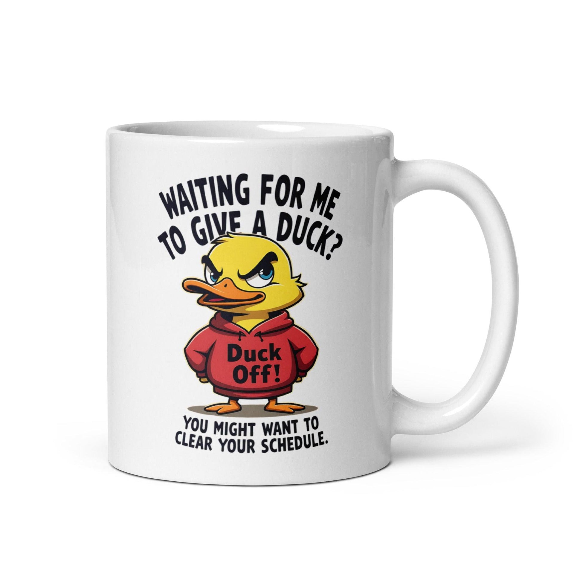 Funny Duck Ceramic Mug - Briadanna