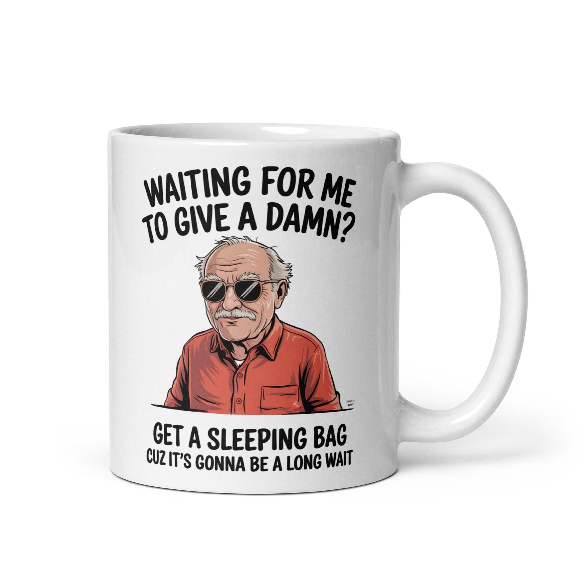 Funny 'Give a Damn' Ceramic Mug - Briadanna