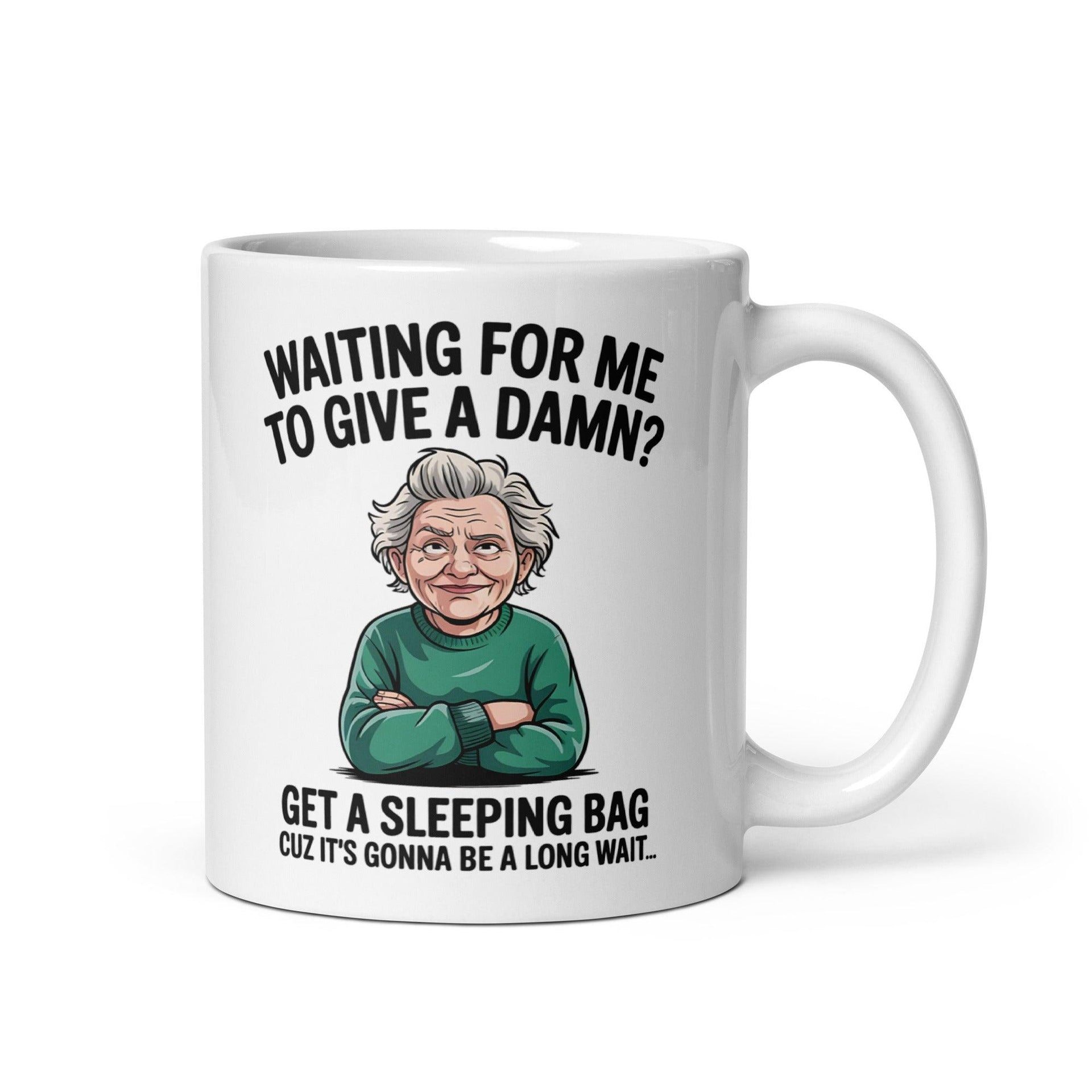 Funny 'Giving A Damn' Ceramic Mug - Briadanna