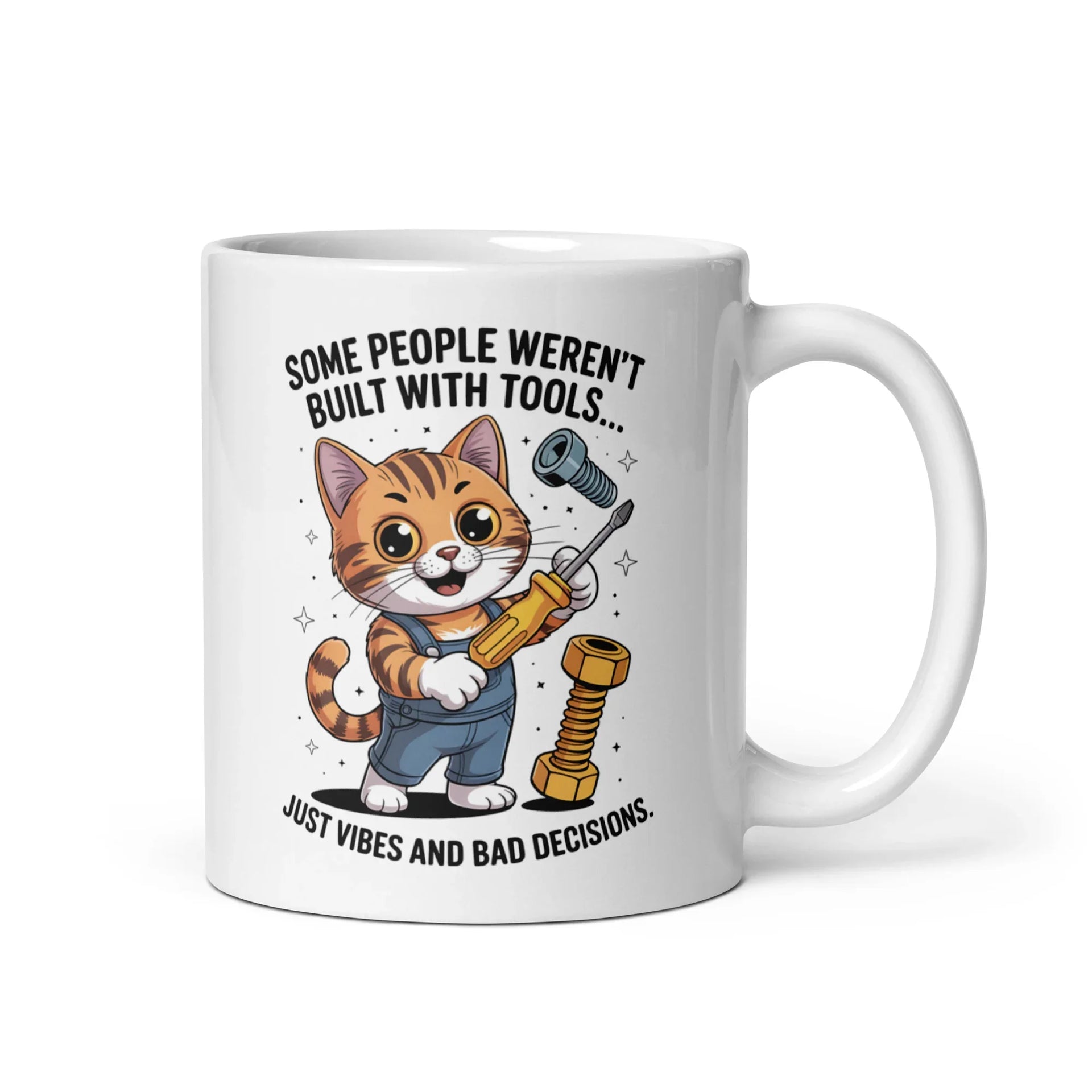 Fun Cute Cat Coffee Mug - Briadanna