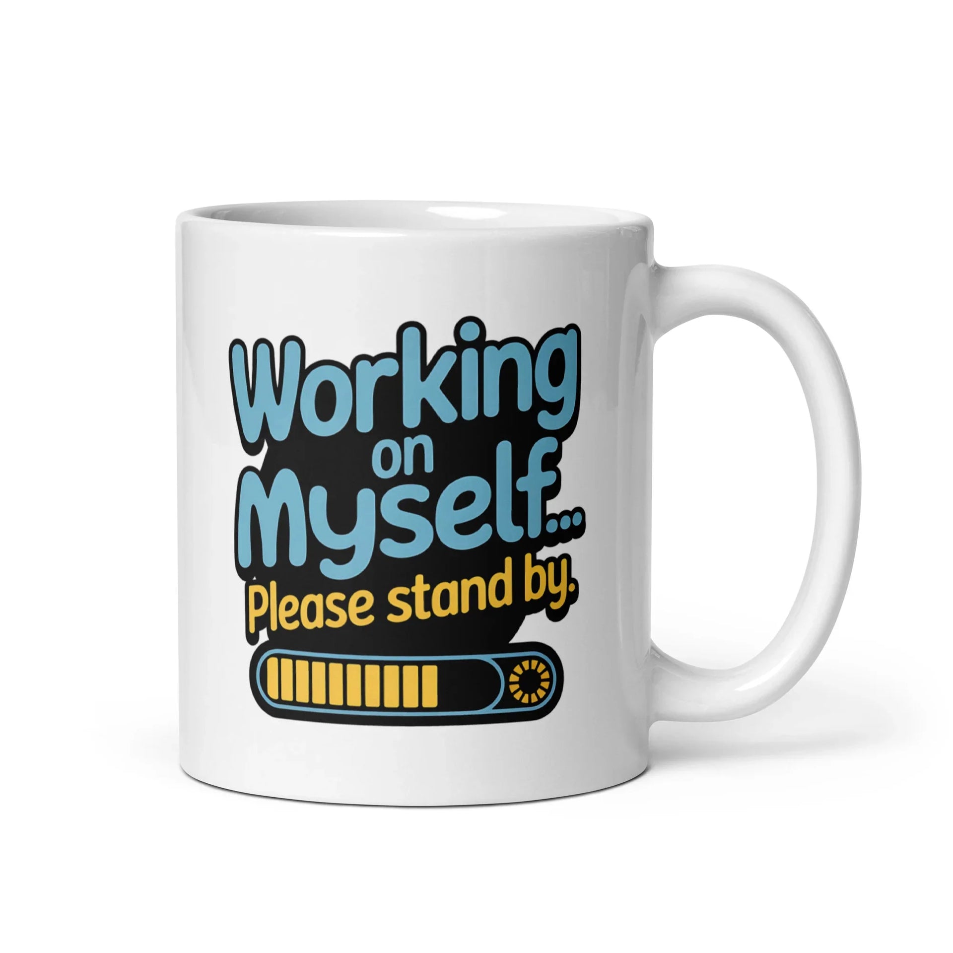 'Working on Myself..' Ceramic Mug - Briadanna