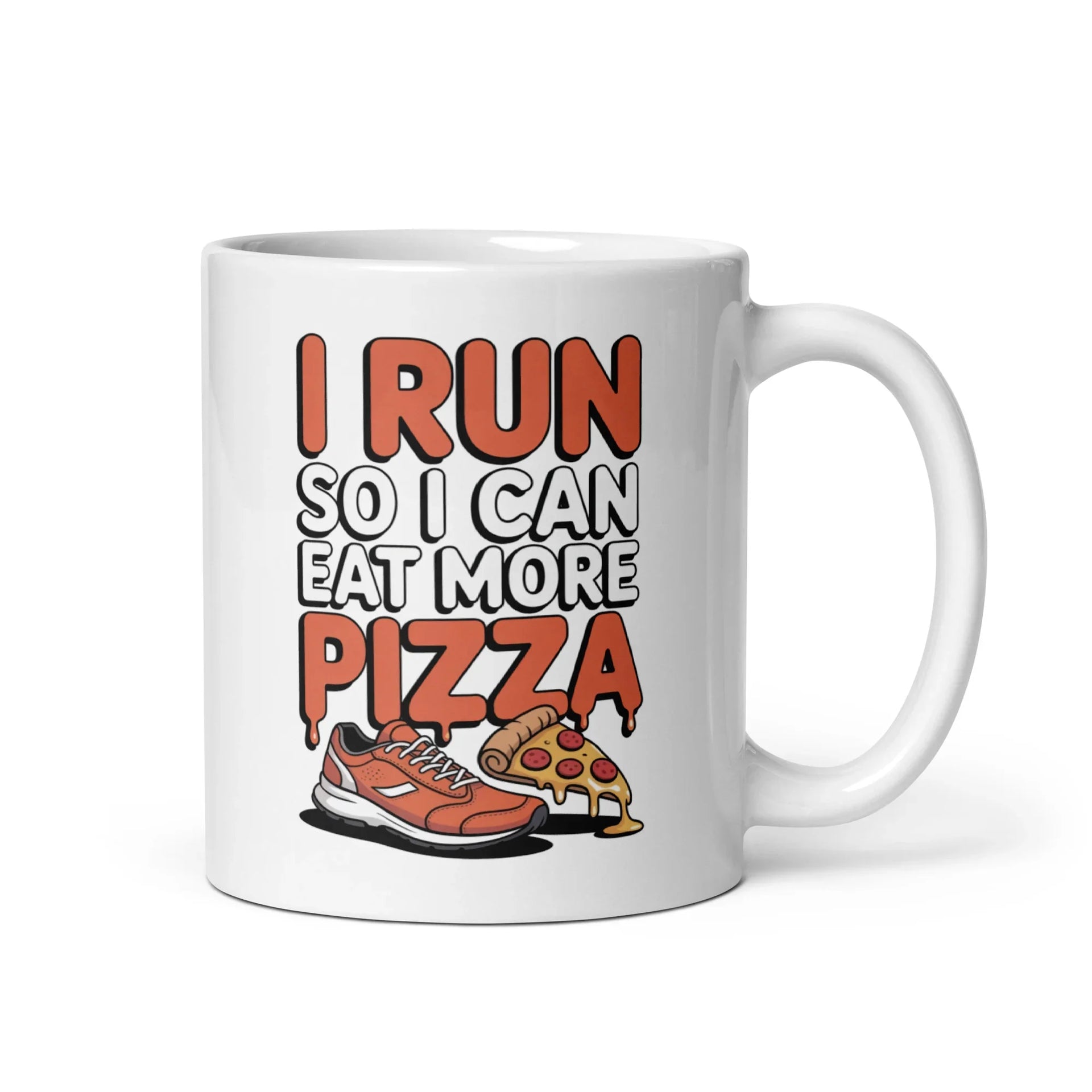 Funny Pizza Lover's Ceramic Mug - Briadanna