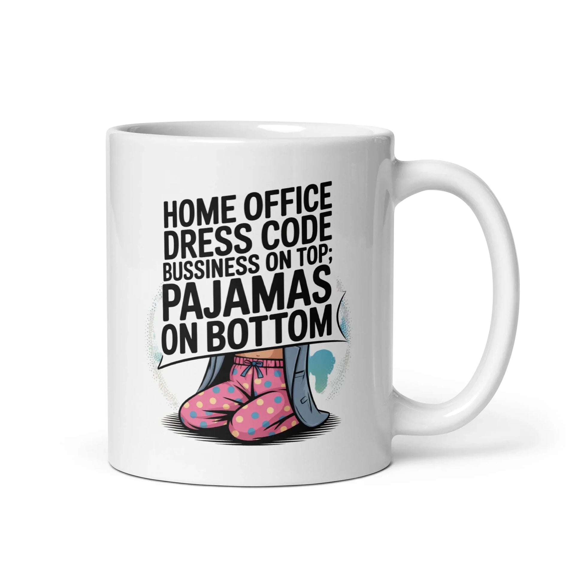 Home Office Pajama Mug - Briadanna