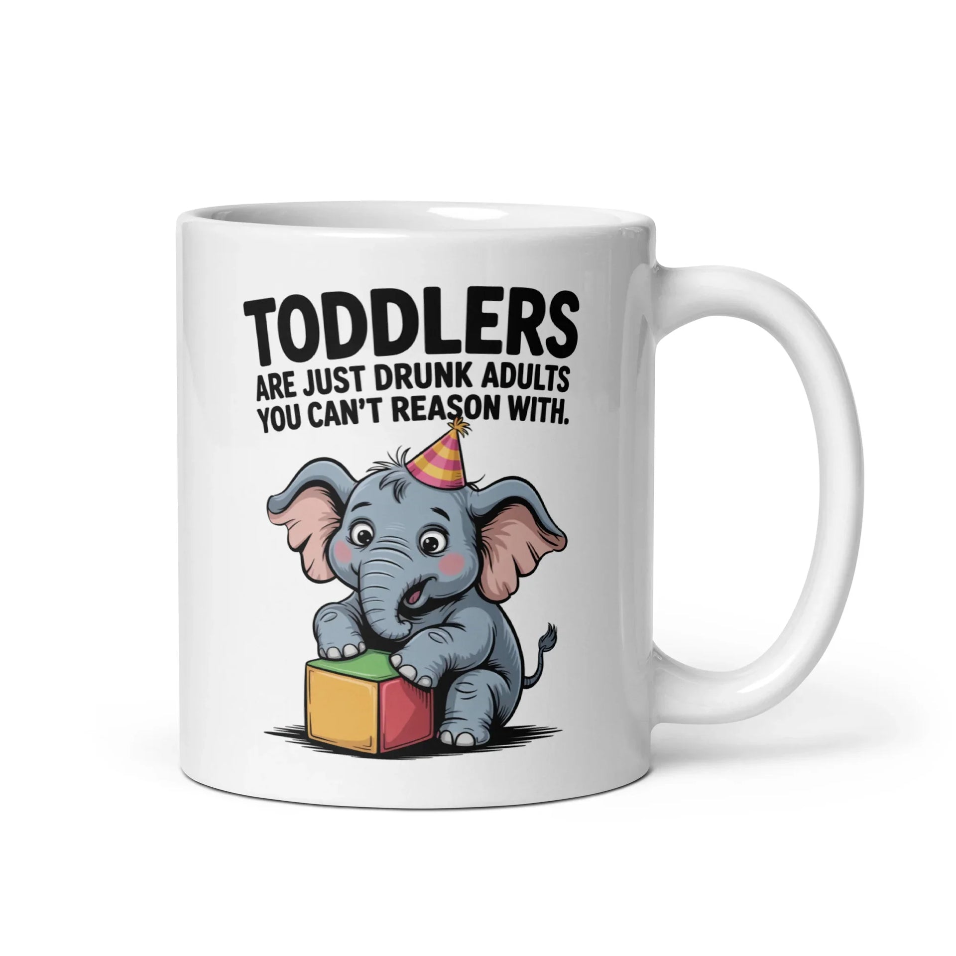 Funny Elephant Toddler Mug - Briadanna