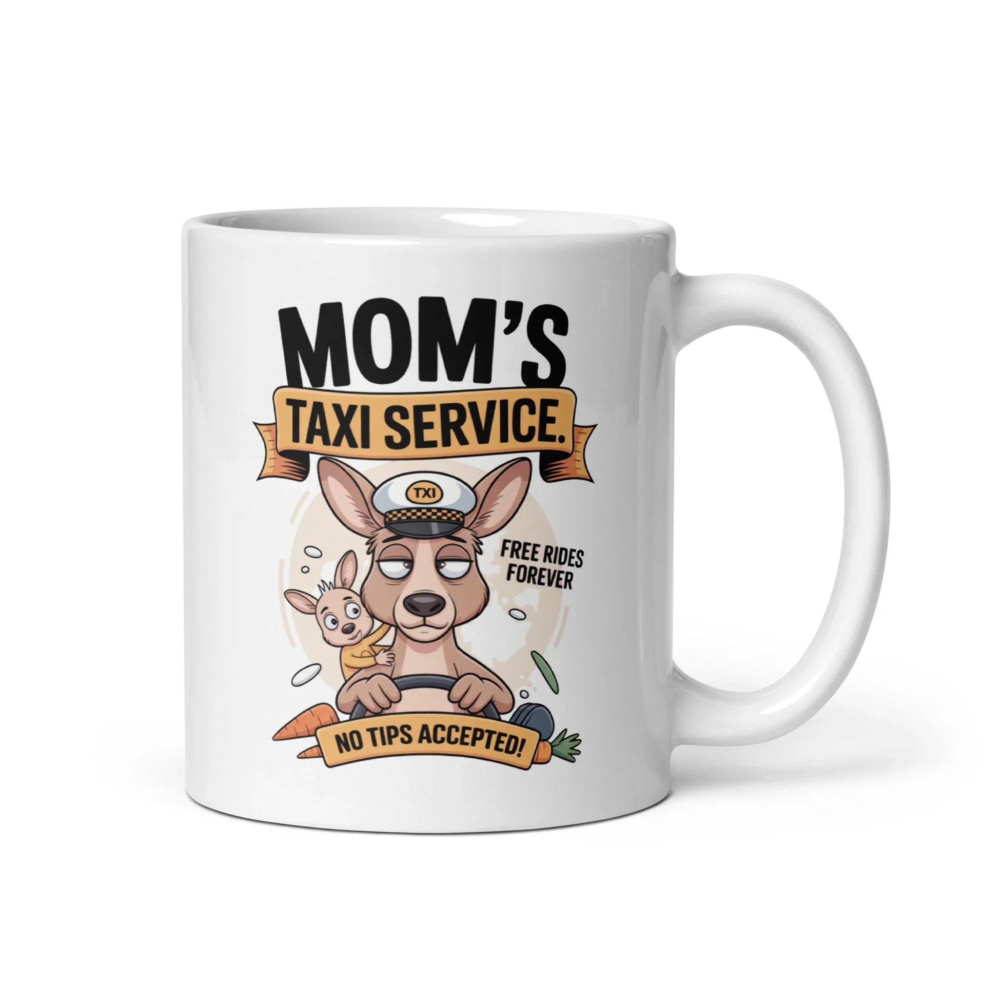 Funny Mom's Taxi Service Mug - Briadanna