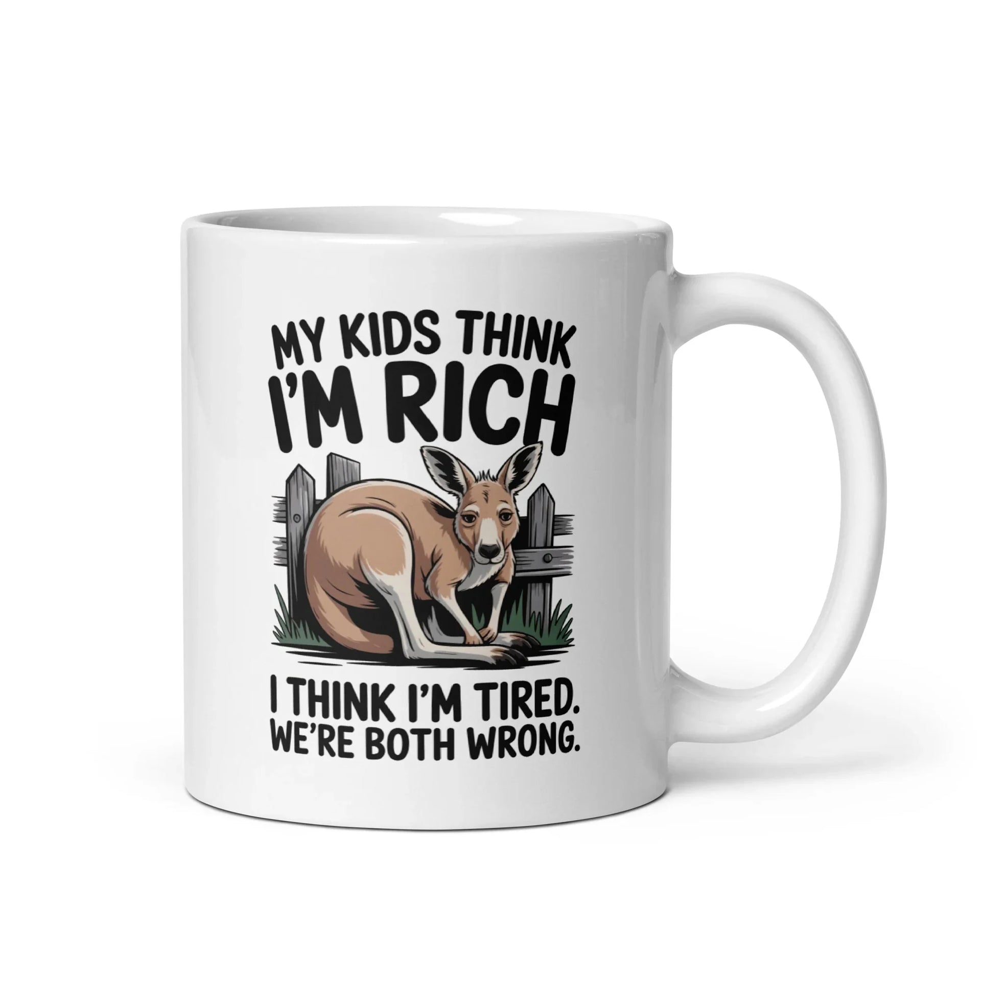 'My Kids Think I'm Rich' Mug - Briadanna