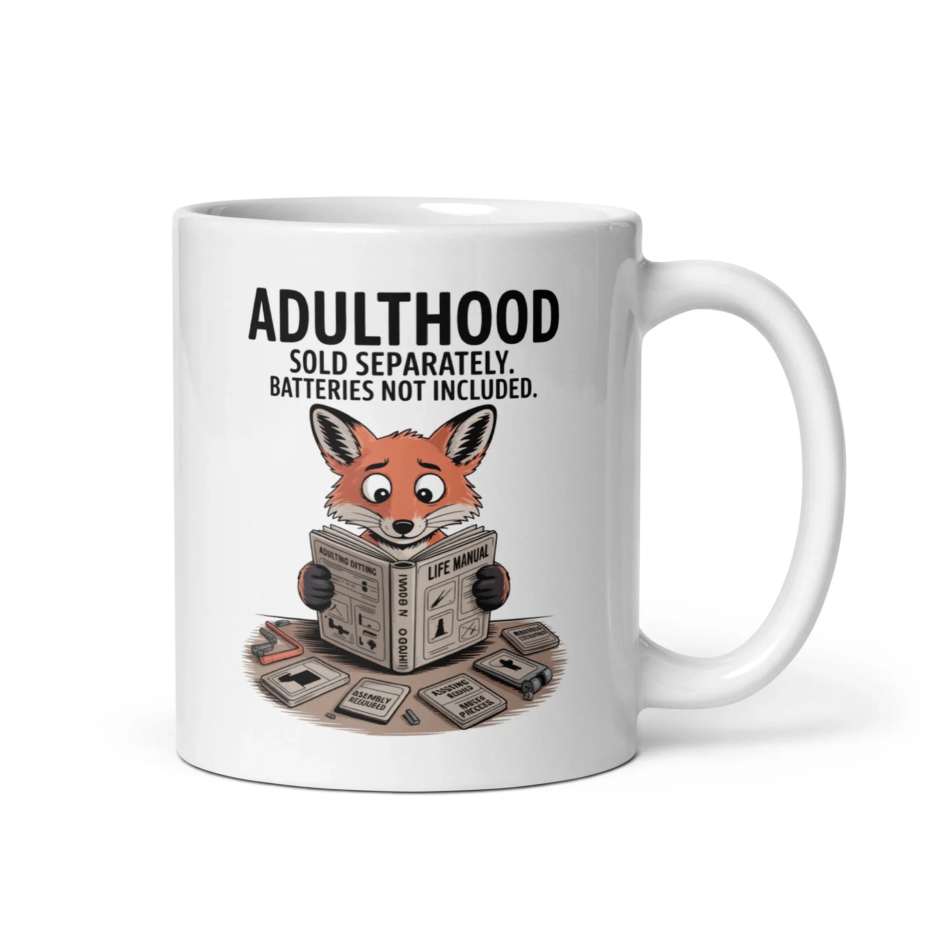 Funny Adulthood Ceramic Mug - Briadanna