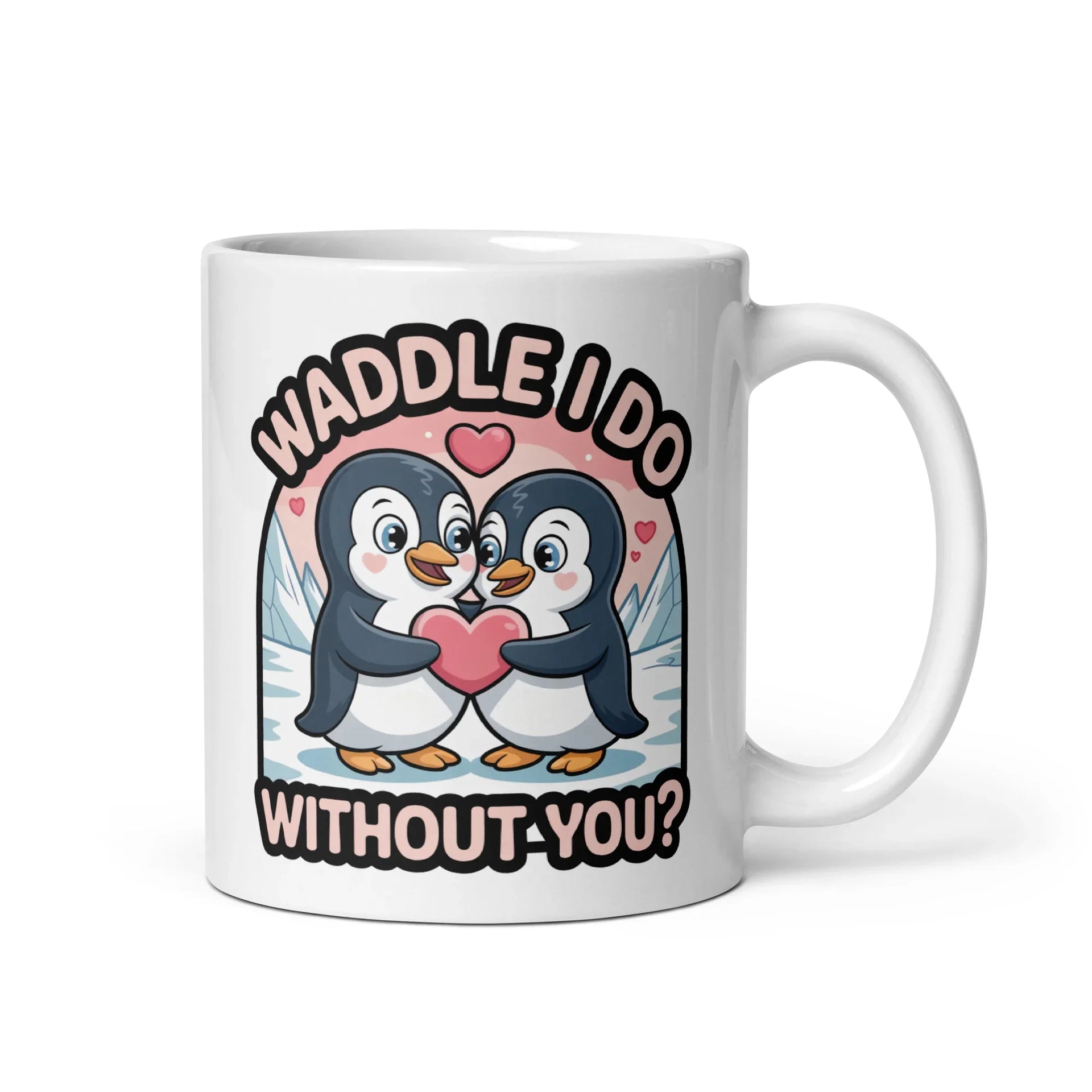 Adorable Penguin Love Mug - Briadanna