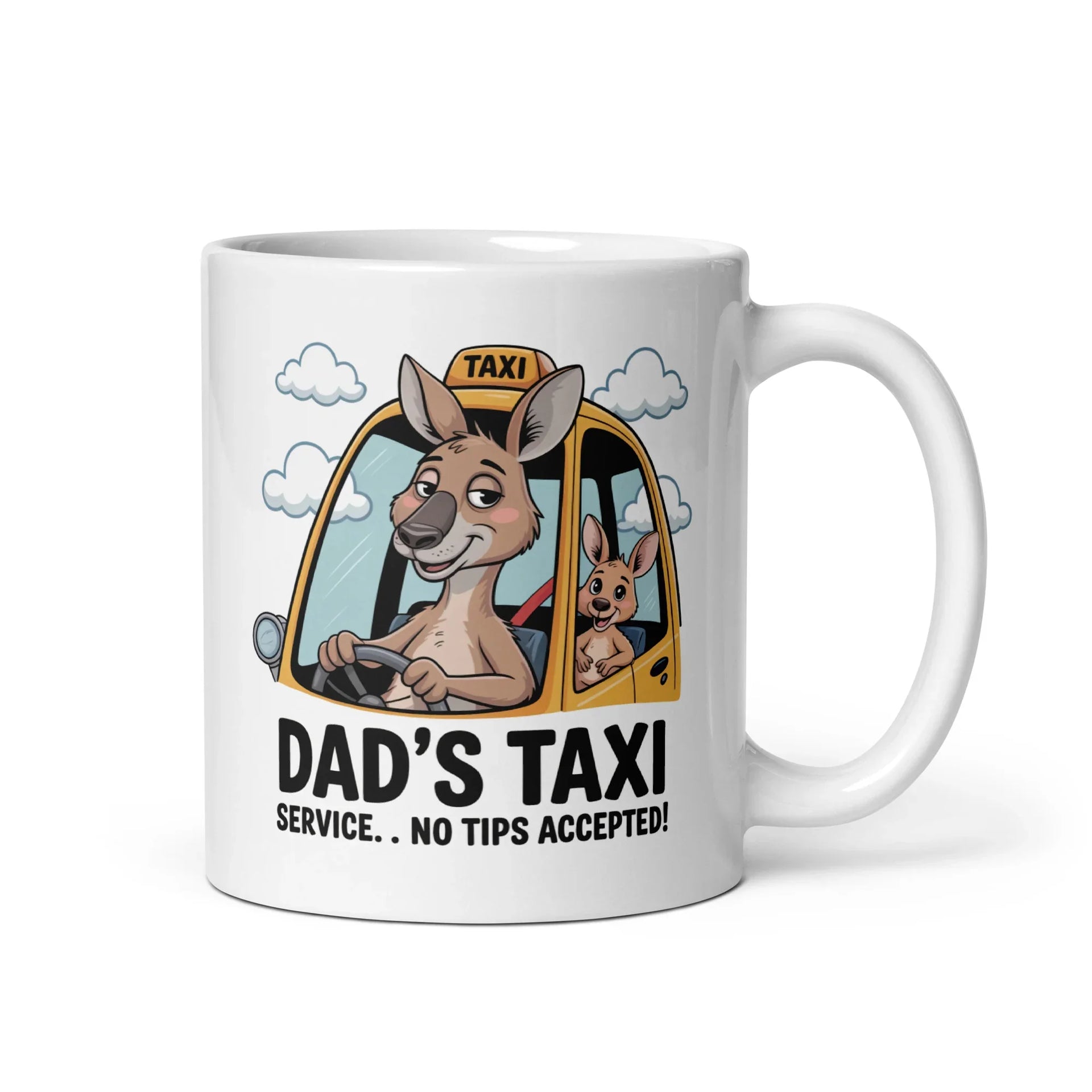 Dad's Taxi Funny Mug - Briadanna