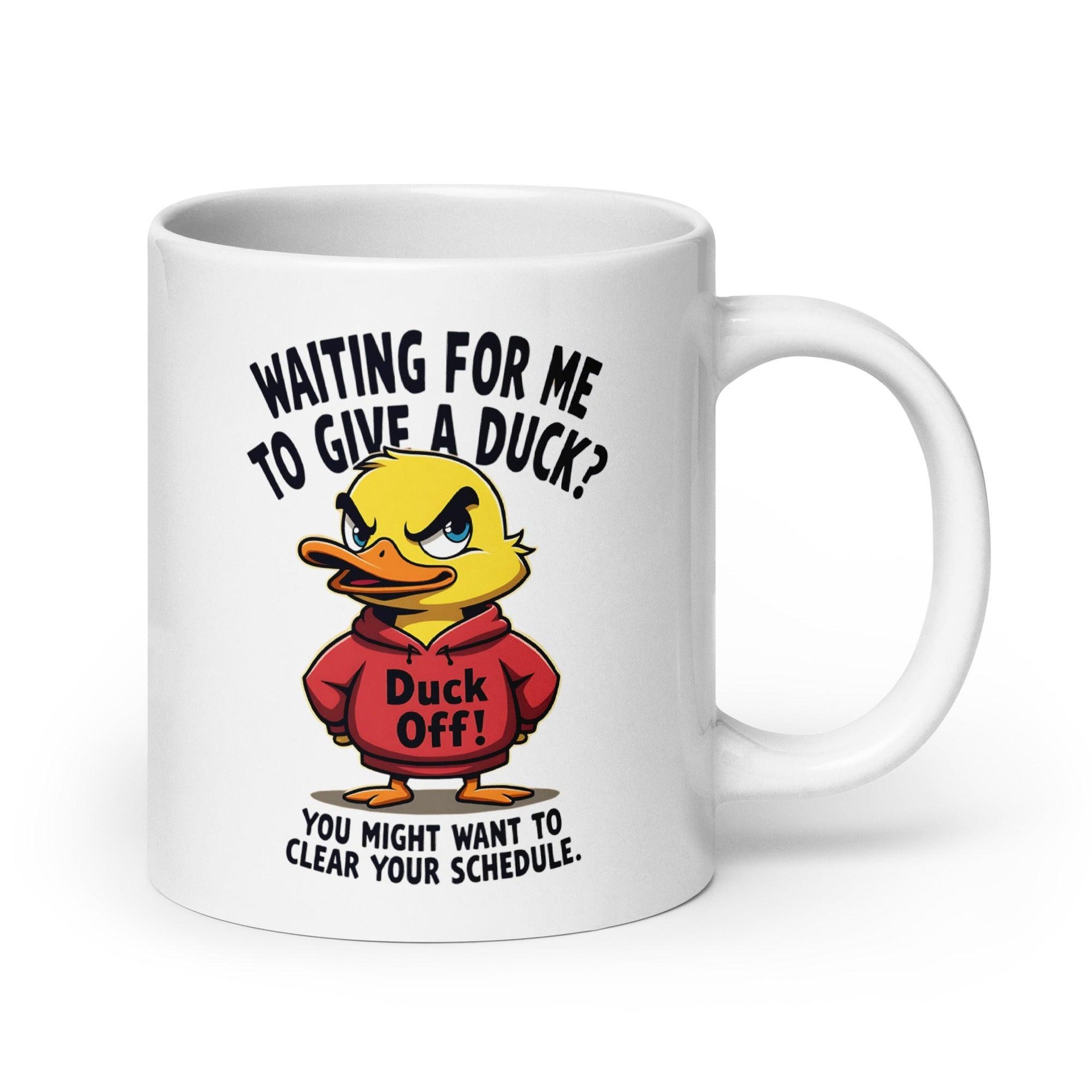 Funny Duck Ceramic Mug - Briadanna