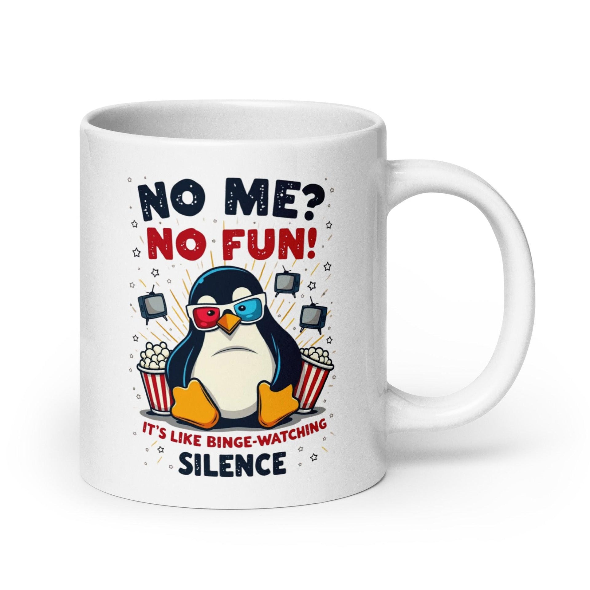 'No Me? No Fun!' Penguin Mug - Briadanna