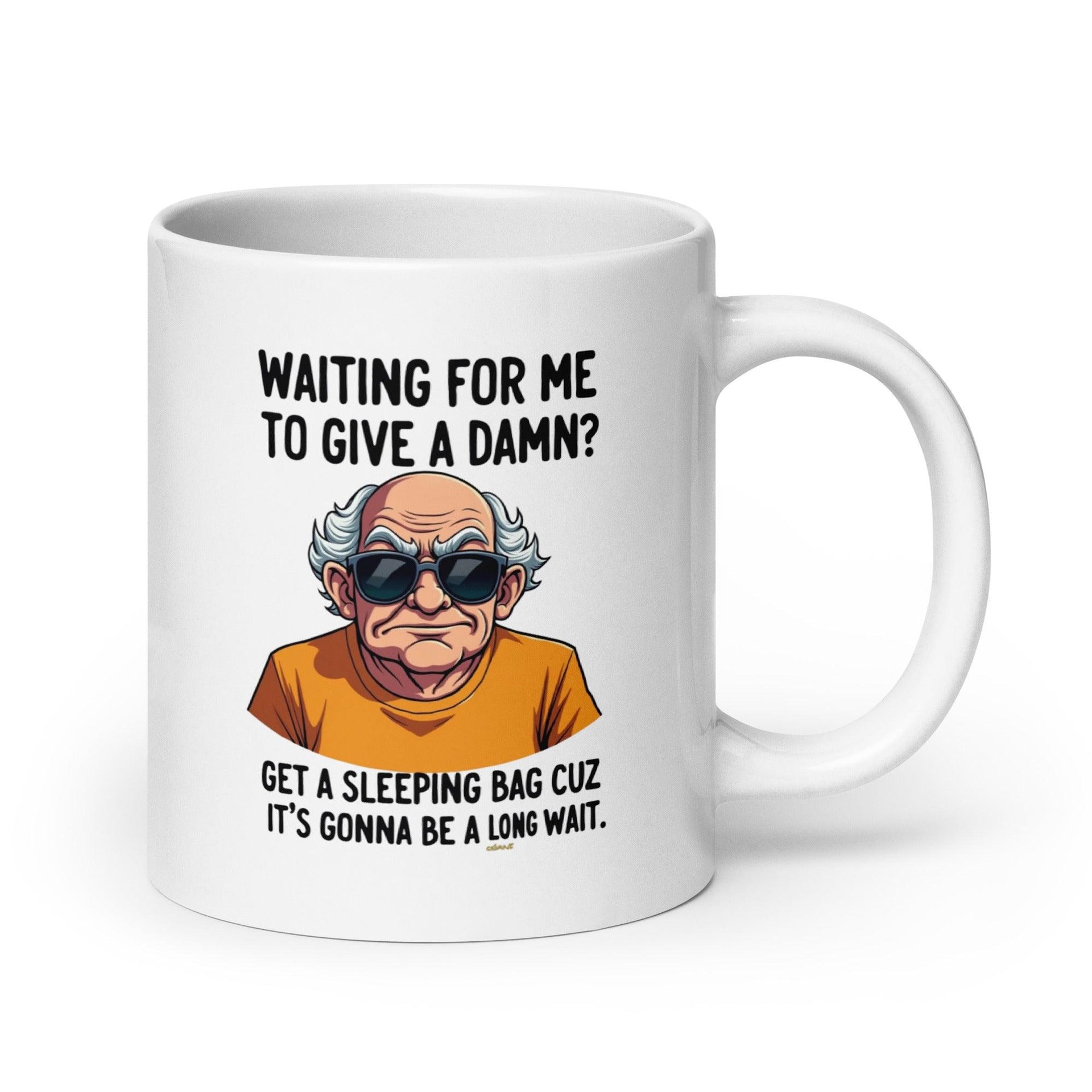 Funny 'Giving A Damn' Ceramic Mug - Briadanna